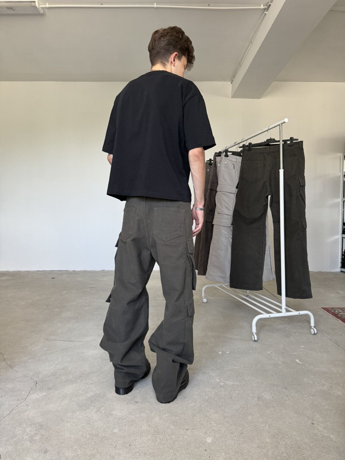 Rick Owens Rick Owens FW25 Double Cargo Pants Size US 30 / EU 46 - 9 Thumbnail