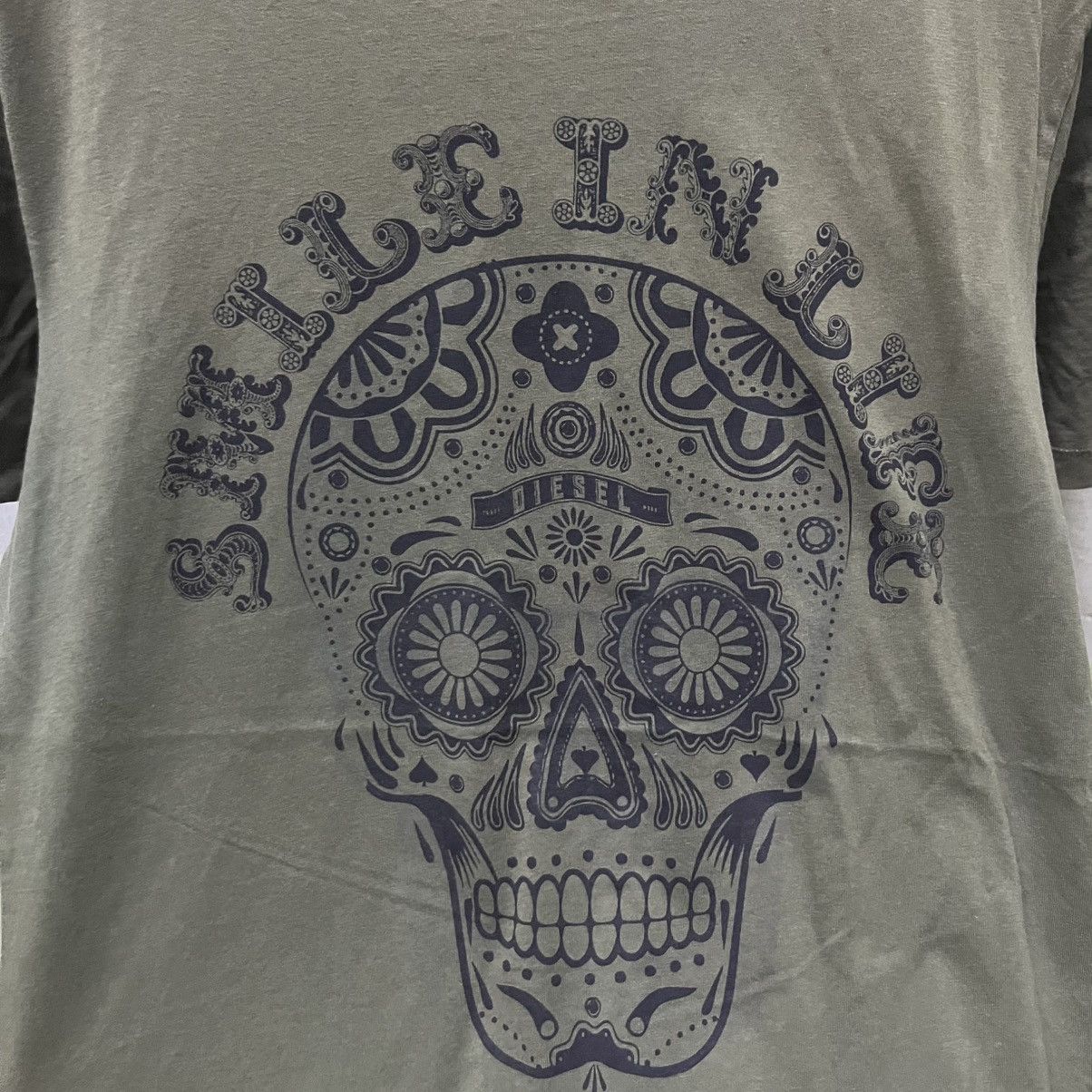 Diesel Rare Diesel Skull Smile In Life Tees Size US S / EU 44-46 / 1 - 5 Thumbnail