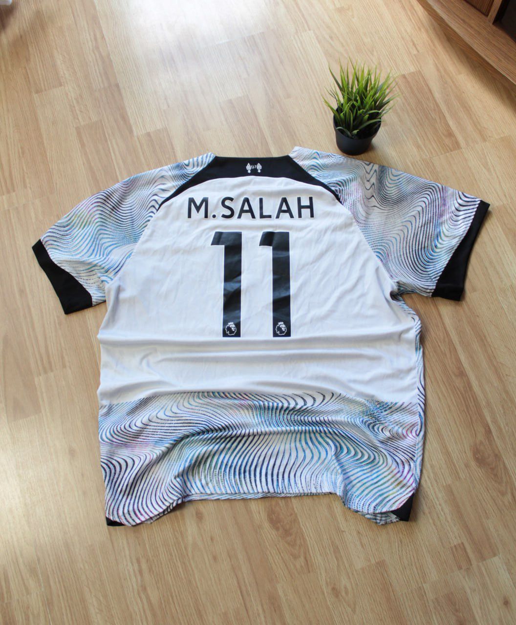 Nike 🔥 Nike Liverpool #11 M Salah Soccer Jersey T Shirt Football Size US XXL / EU 58 / 5 - 1 Thumbnail