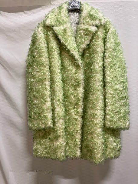 Jil Sander o1loc1c1124 Fur Coat in Green Size XL / US 12-14 / IT 48-50 - 1 Preview