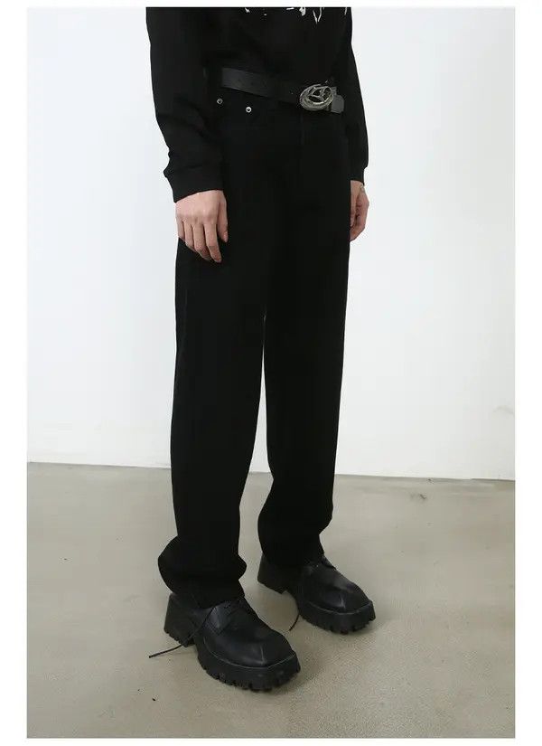 Designer Miyuki x Rika American solid washed straight jeans Size US 32 / EU 48 - 8 Thumbnail