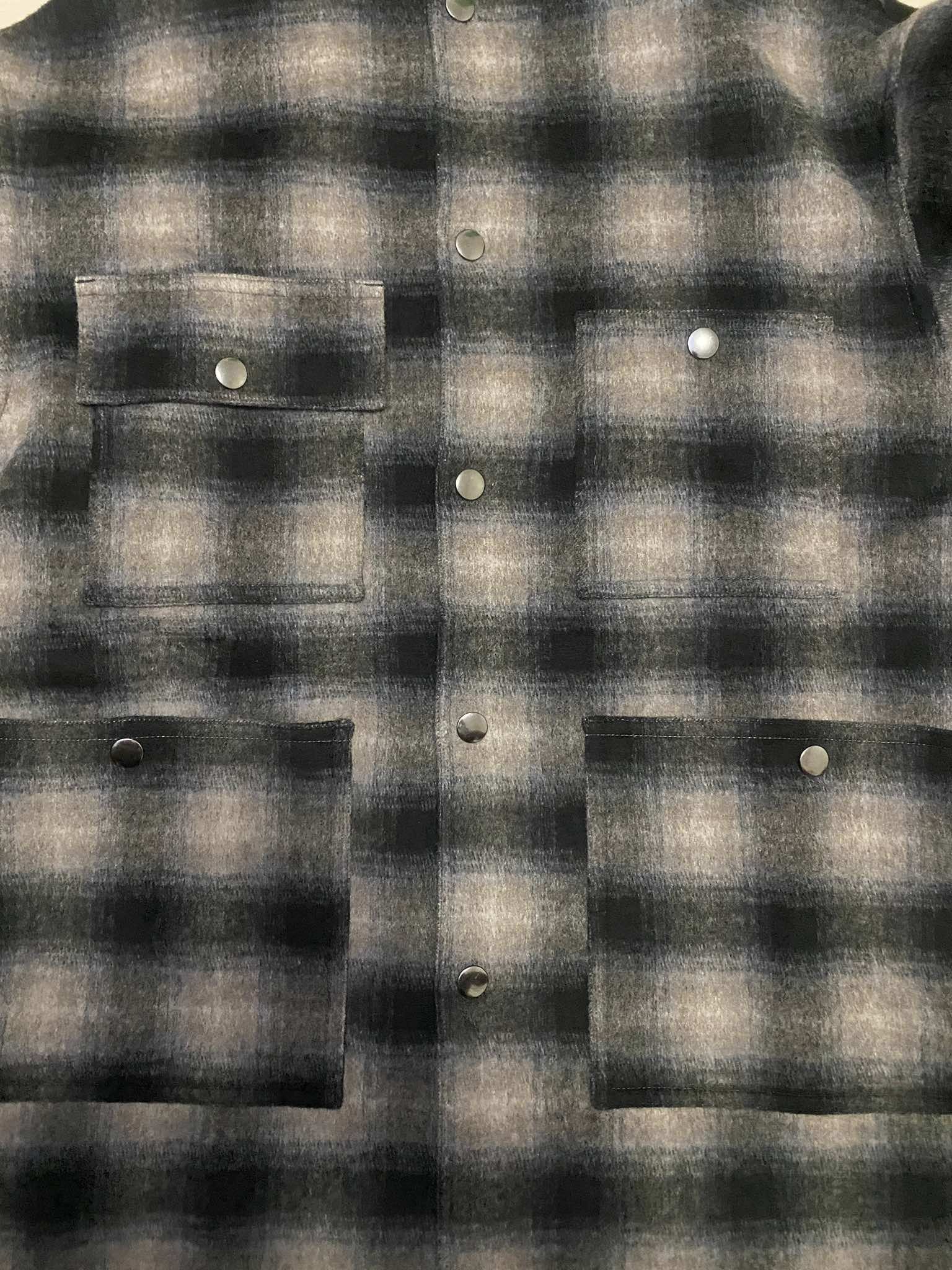 Japanese Brand Initial Gentleman Woolen Worker Jacket Size US L / EU 52-54 / 3 - 6 Thumbnail