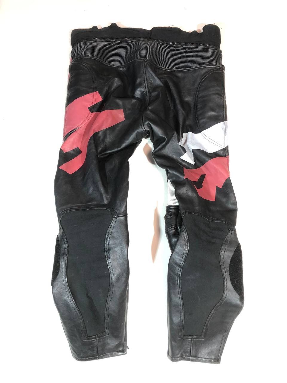 Vintage Avangarde Moto Racing Leather Pants Vintage Size US 35 - 6 Thumbnail