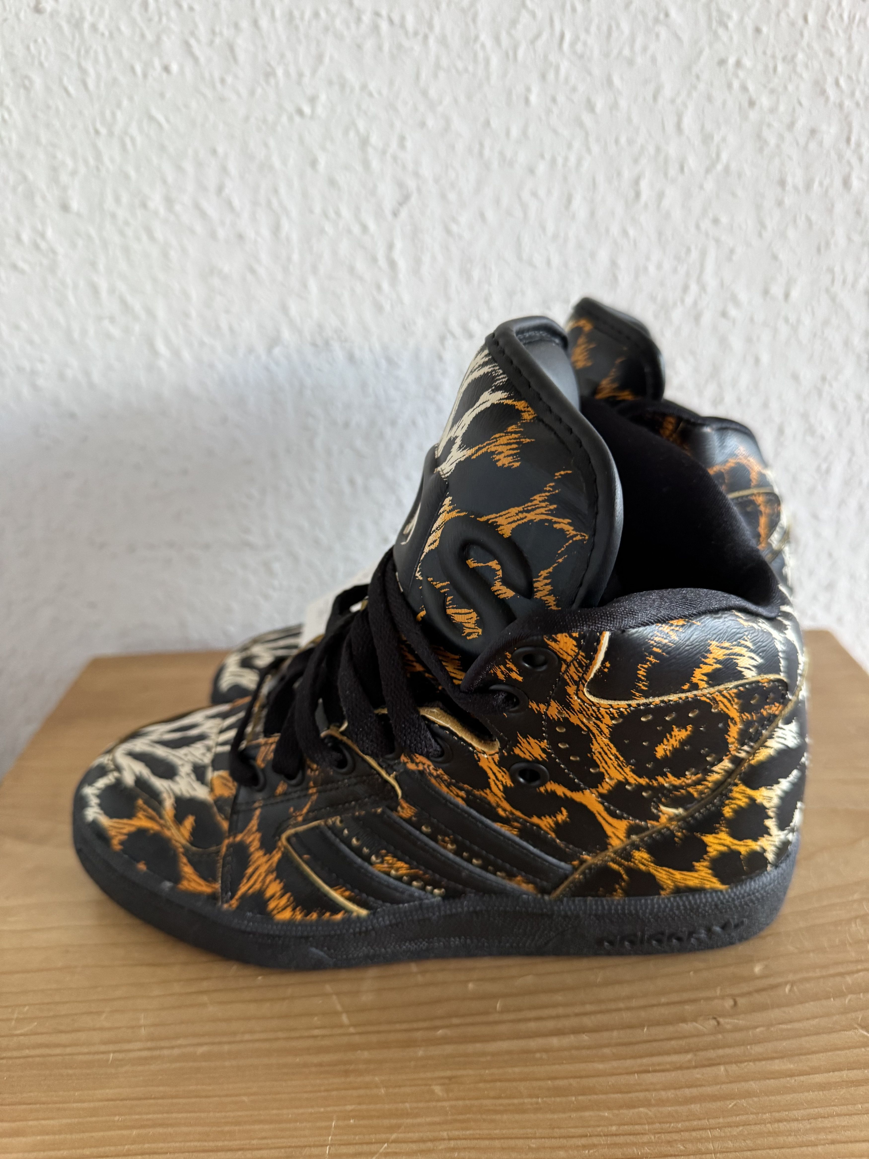 Adidas × Jeremy Scott JS Instinct Hi Leopard Size US 4 / IT 34 - 6 Thumbnail