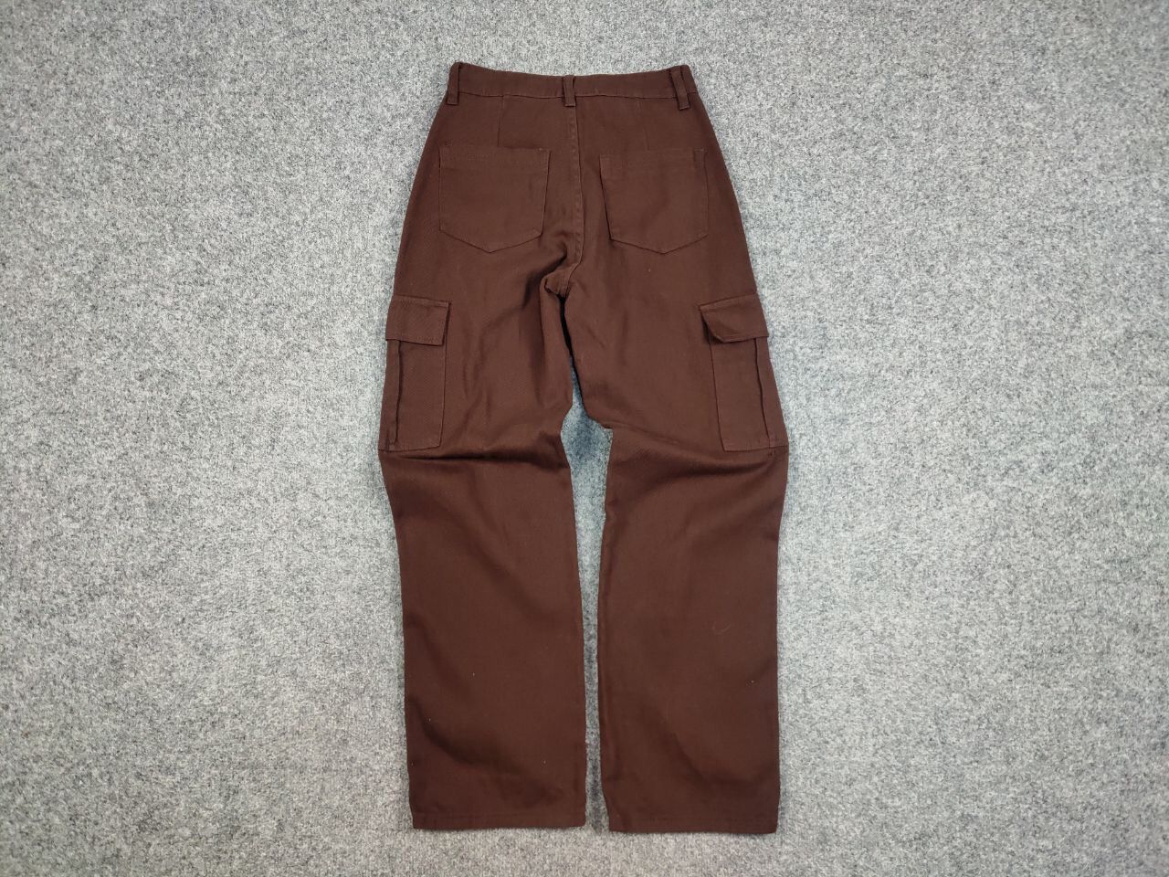 Japanese Brand Vintage 90's Japan Style Y2K Brown Denim Cargo Jeans Pants Size 26" / US 2 / IT 38 - 13 Thumbnail