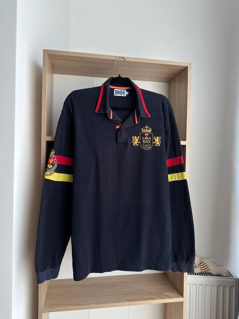 Polo Ralph Lauren × Vintage Vintage Polo Ralph Lauren Style Rugby PRL Logo Sweatshirt Size US XL / EU 56 / 4 - 5 Thumbnail