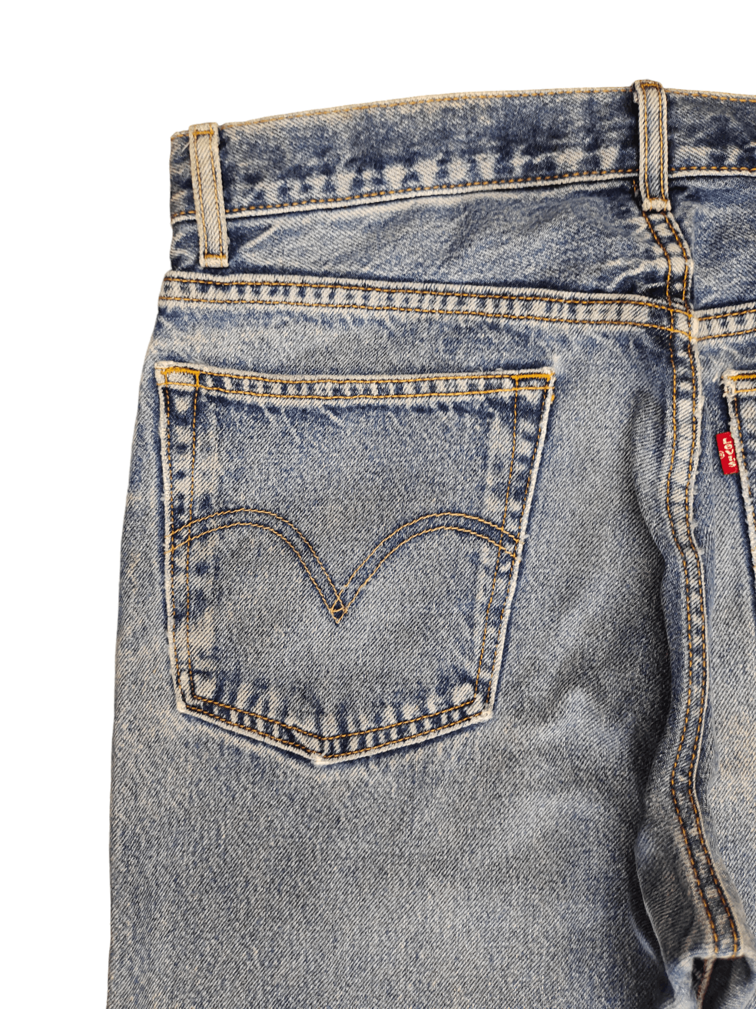 Levi's Size 32x29 Vintage Levis 505 Regular Fit Jeans Distressed Size US 32 / EU 48 - 13 Thumbnail