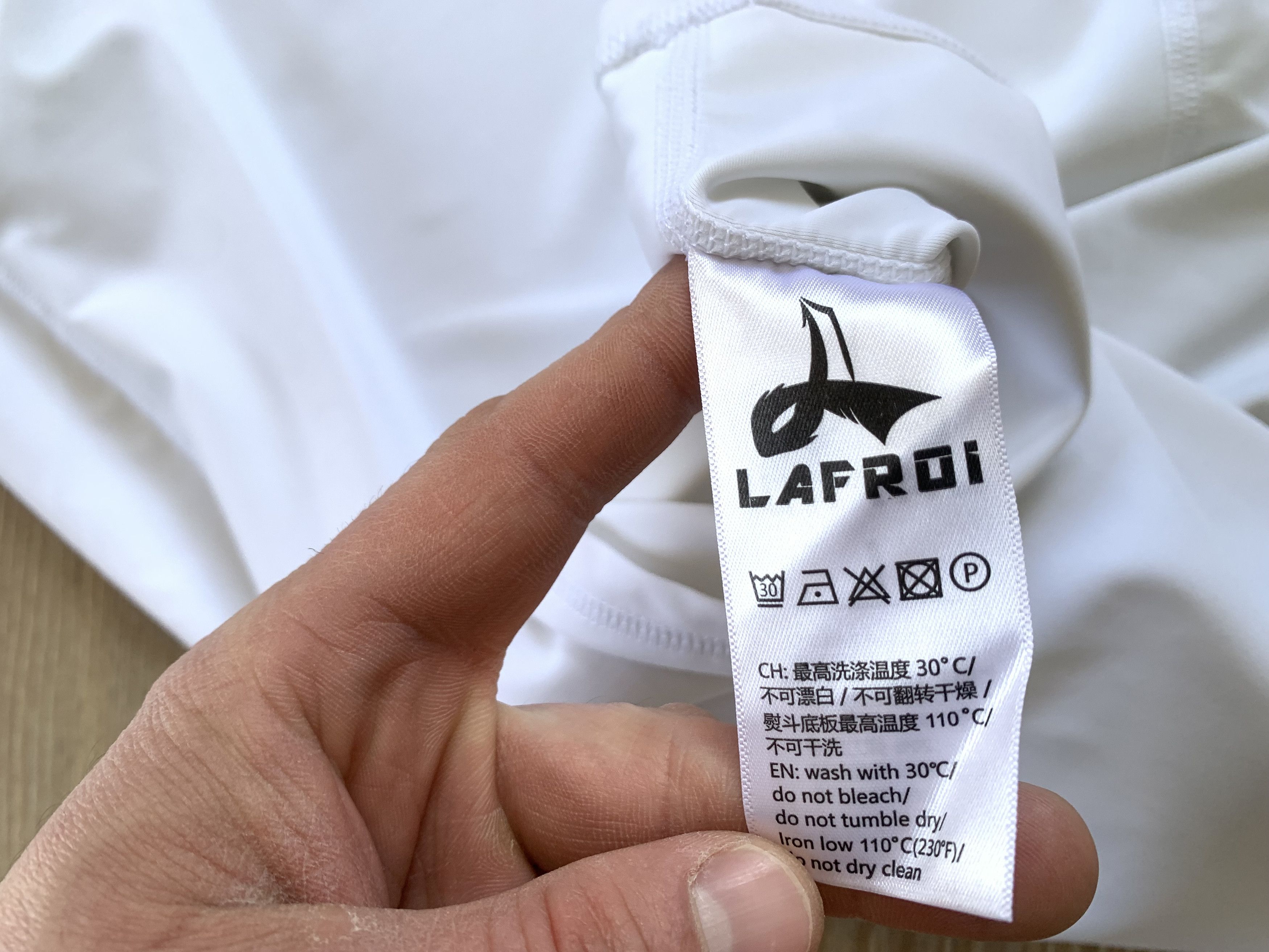 Other LAFROI Men's Long Sleeve UPF 50+ Compression Rash Guard Size US L / EU 52-54 / 3 - 8 Thumbnail