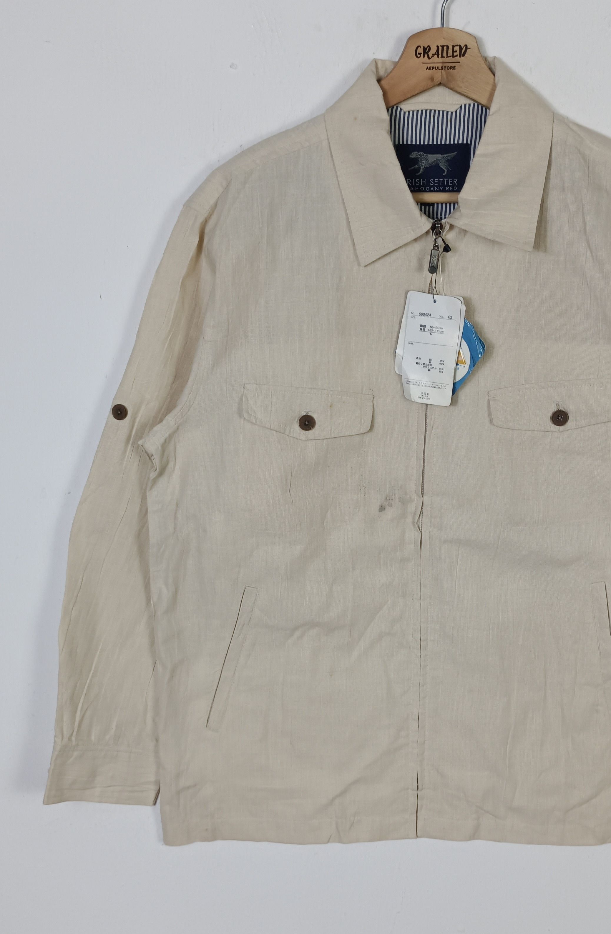 Japanese Brand × Red Wing Irish Setter Mahogany Red Chroe Jacket Size US L / EU 52-54 / 3 - 4 Thumbnail