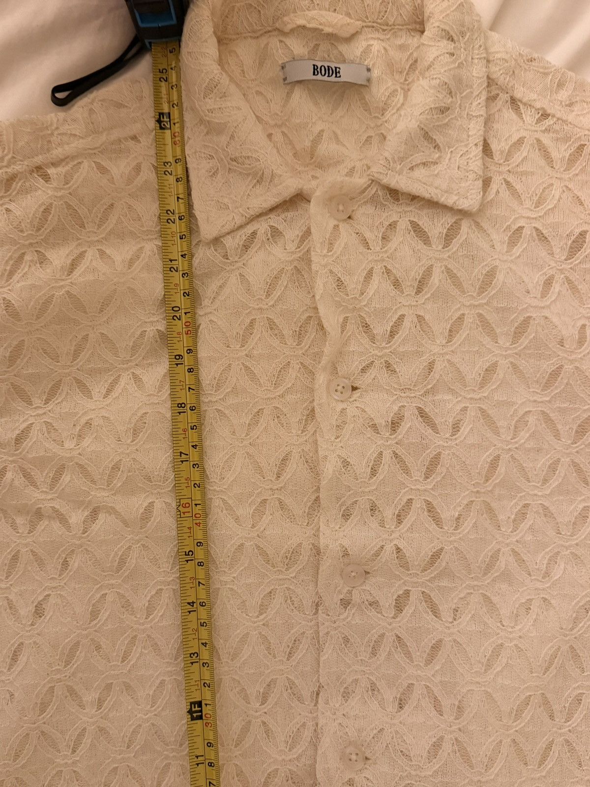 Bode Lattice Lace L/S Shirt Size US S / EU 44-46 / 1 - 6 Thumbnail