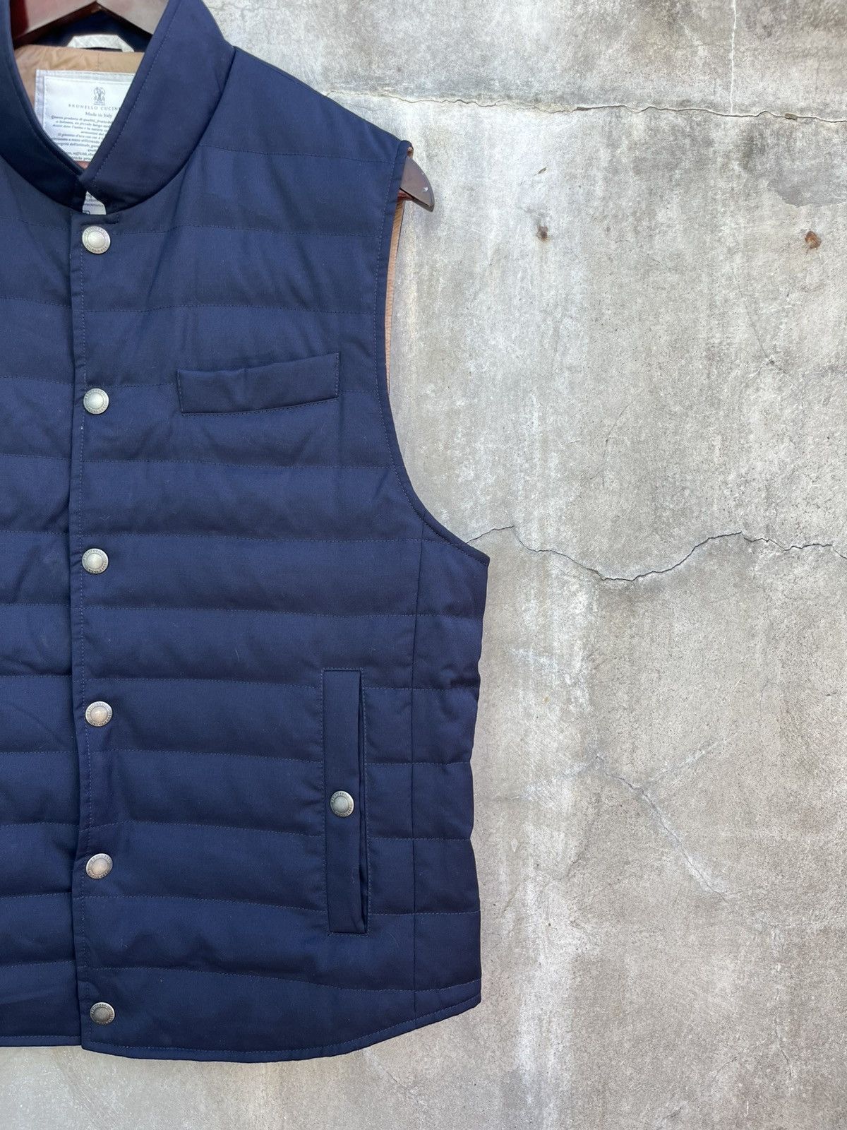 Brunello Cucinelli Brunello Cucinelli down gilet Size US L / EU 52-54 / 3 - 3 Thumbnail