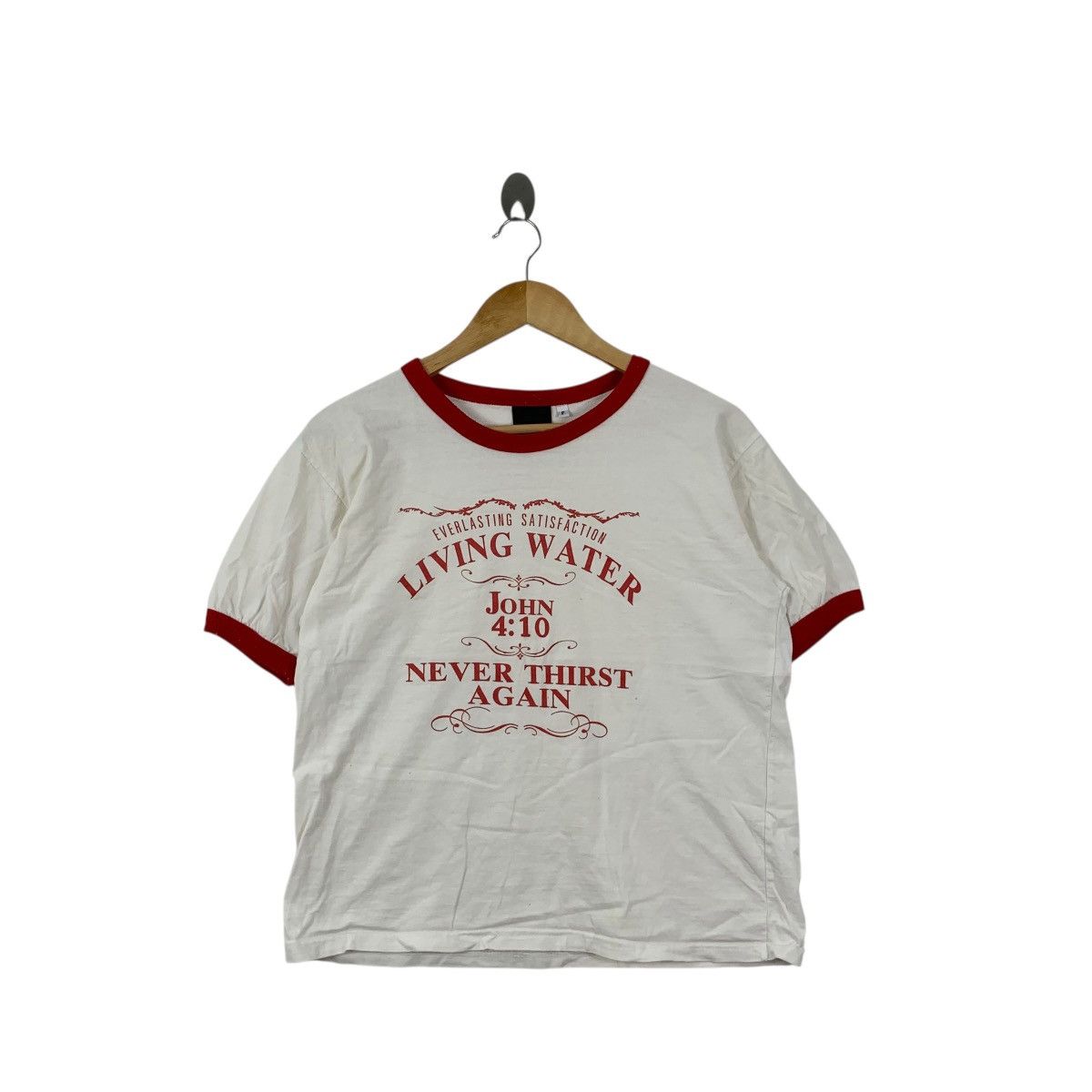 Other UNFLEDGED JAPAN Living Water Raglan Ringer Tee Shirt Top Size S / US 4 / IT 40 - 3 Thumbnail