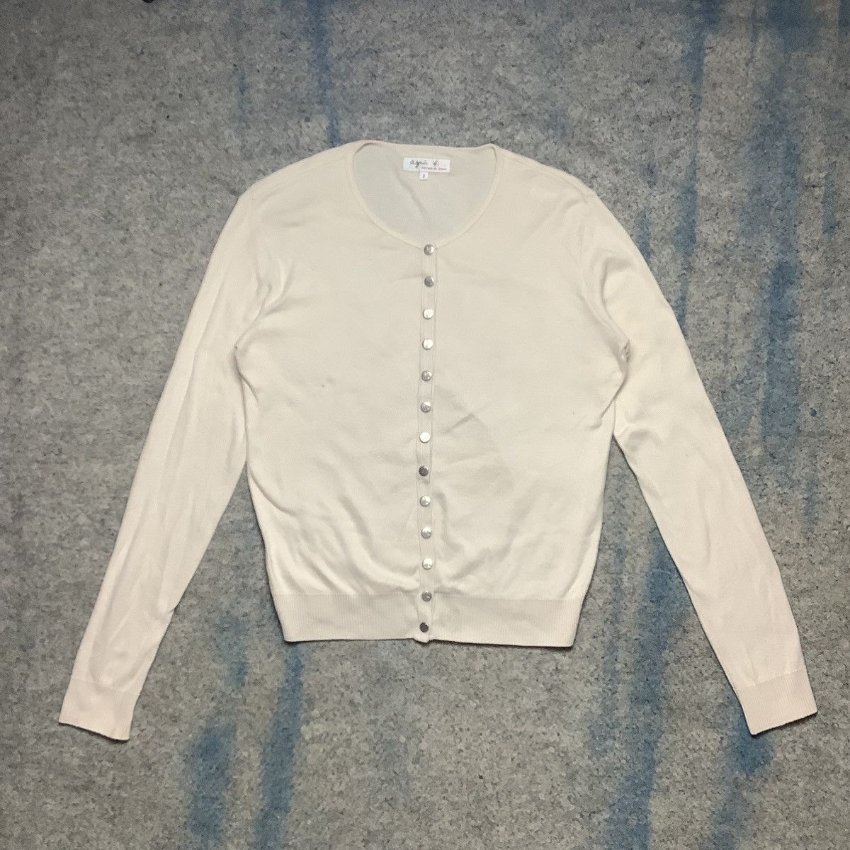 agnes b. Agnes B. Snap Button Sweatshirts Size L / US 10 / IT 46 - 1 Thumbnail