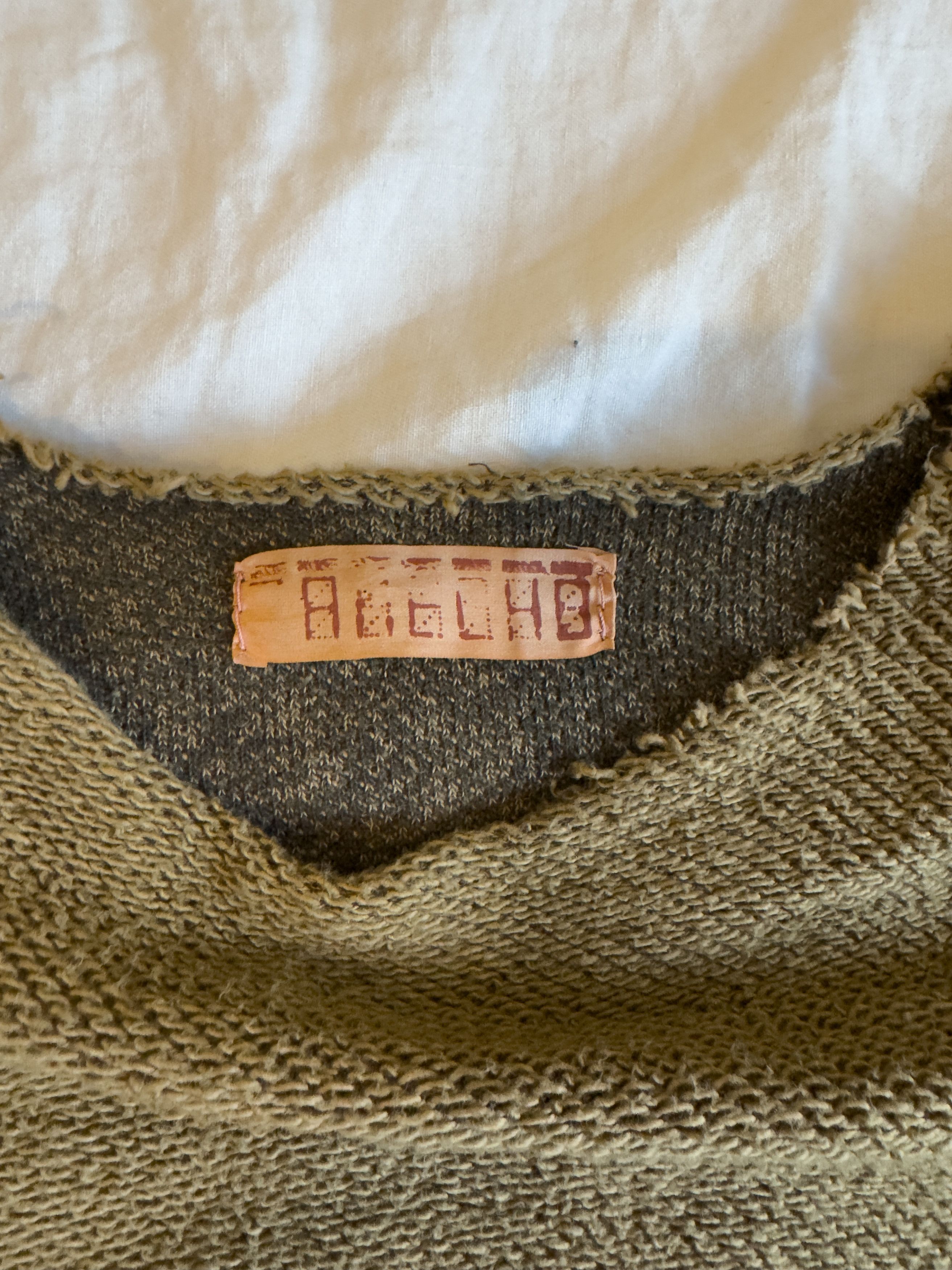 Other ANECHO Oversized Drawstring Pullover in Terry Cotton Size US L / EU 52-54 / 3 - 2 Thumbnail