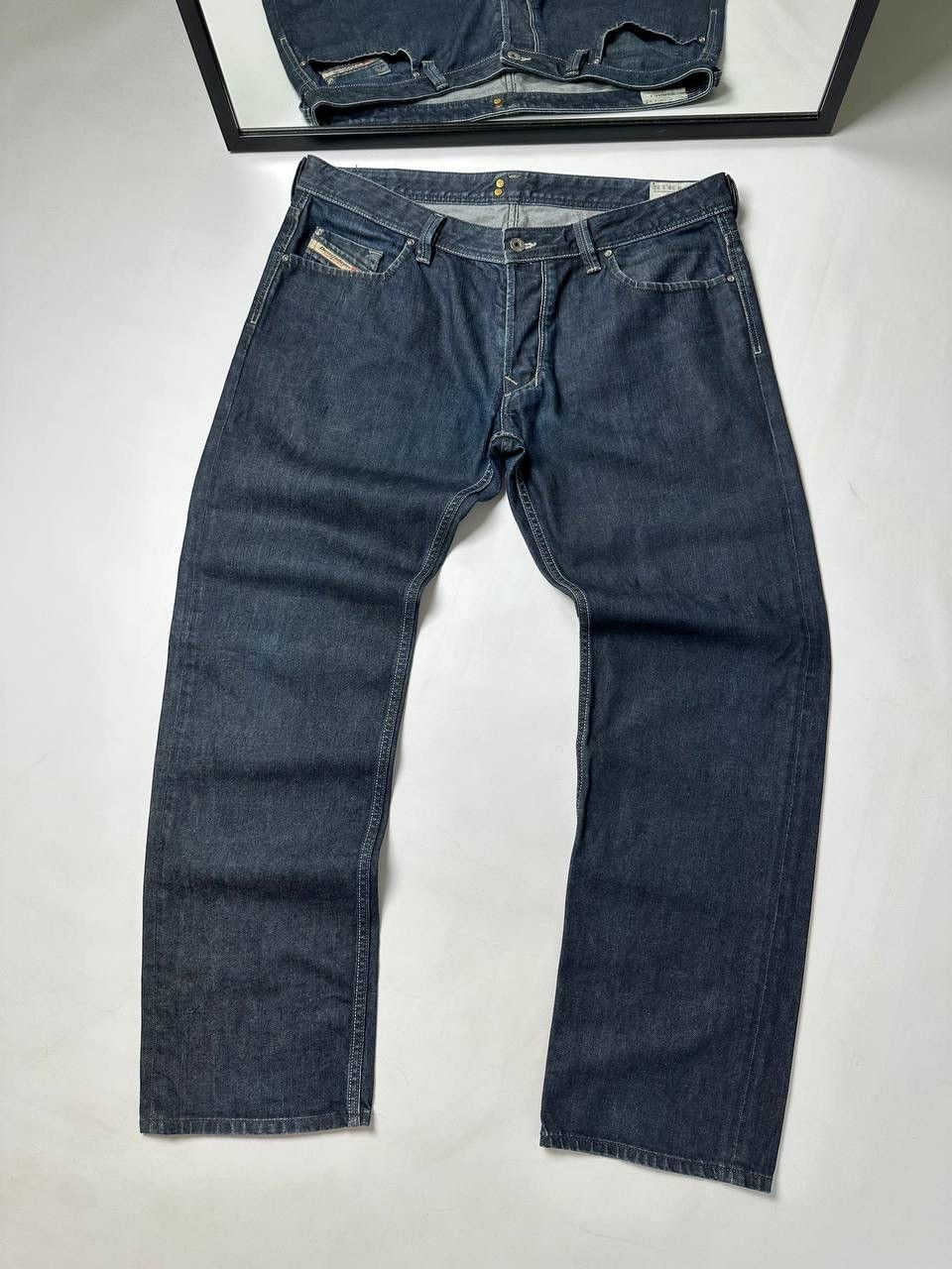 Diesel Vintage 00s Diesel Denim Wide Jean Size US 38 / EU 54 - 1 Thumbnail