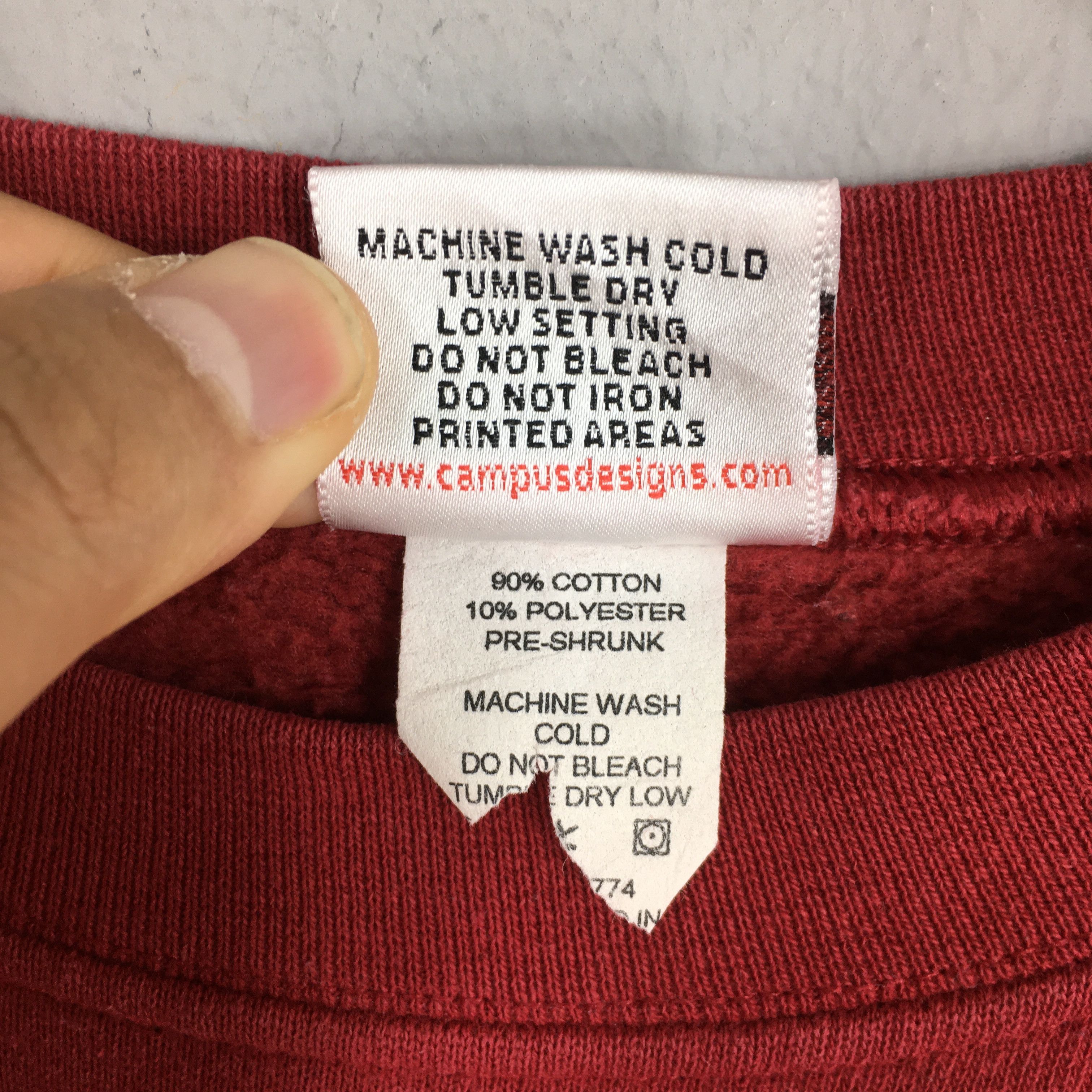 NCAA × Vintage Vintage Alabama Crimson Tide Football Sweatshirt Medium Size US M / EU 48-50 / 2 - 6 Thumbnail