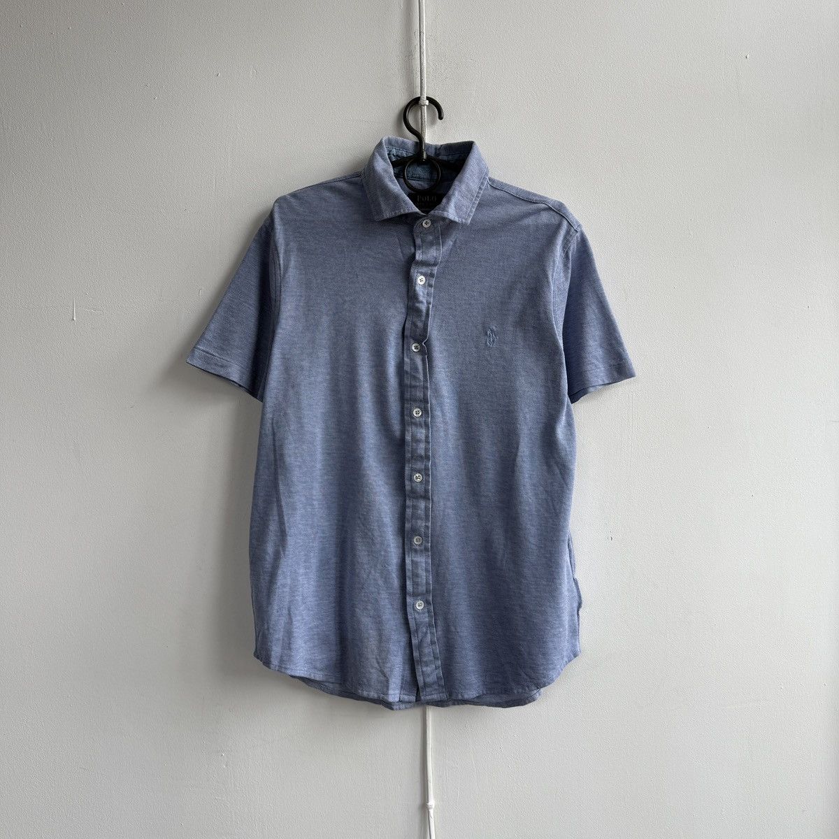 Polo Ralph Lauren Polo Ralph Lauren Cotton Button Up Short Sleeve Shirt Size US M / EU 48-50 / 2 - 2 Thumbnail
