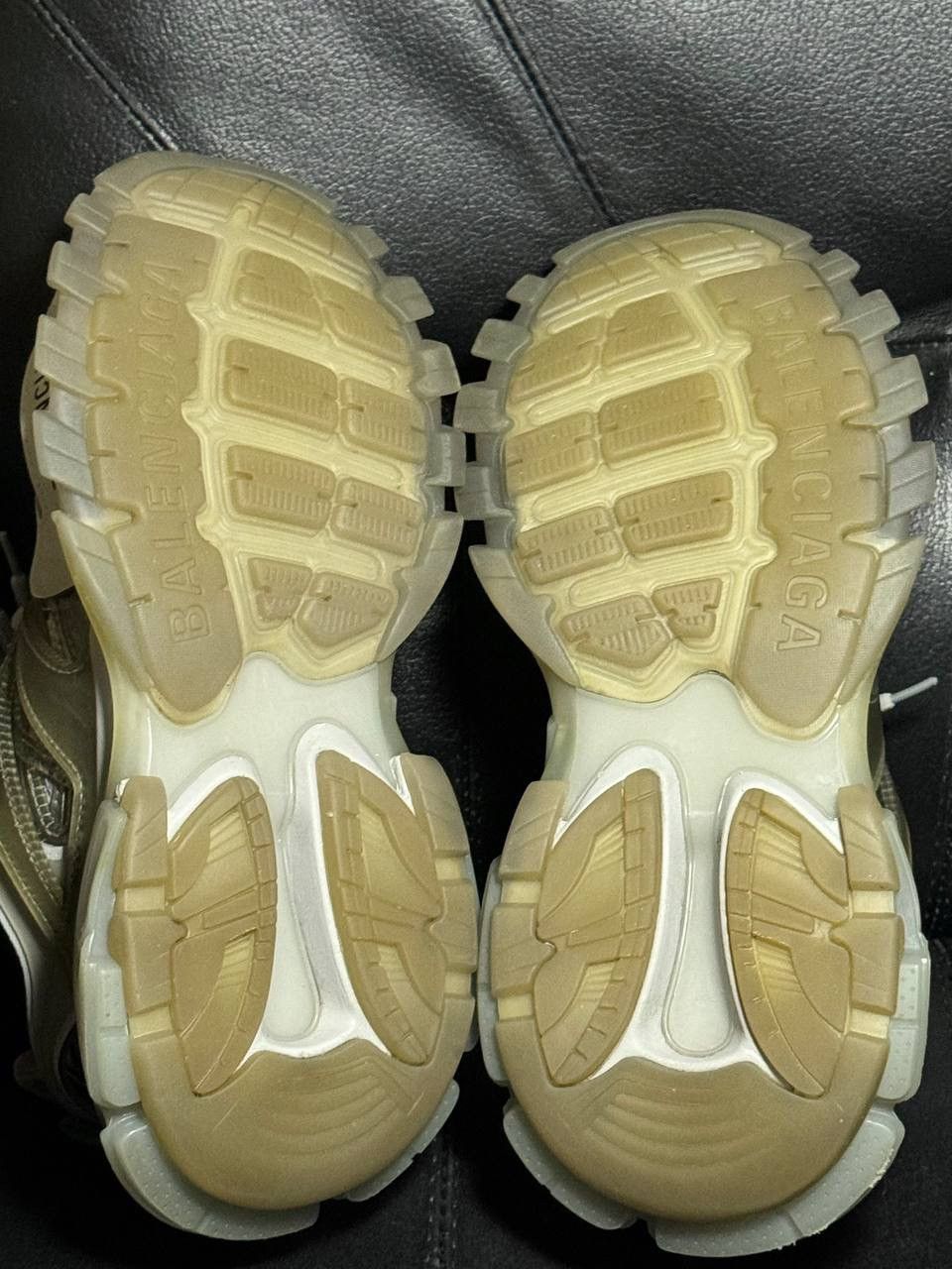 Balenciaga Balenciaga track 1 clear sole gray Size US 4.5 / IT 34.5 - 8 Thumbnail