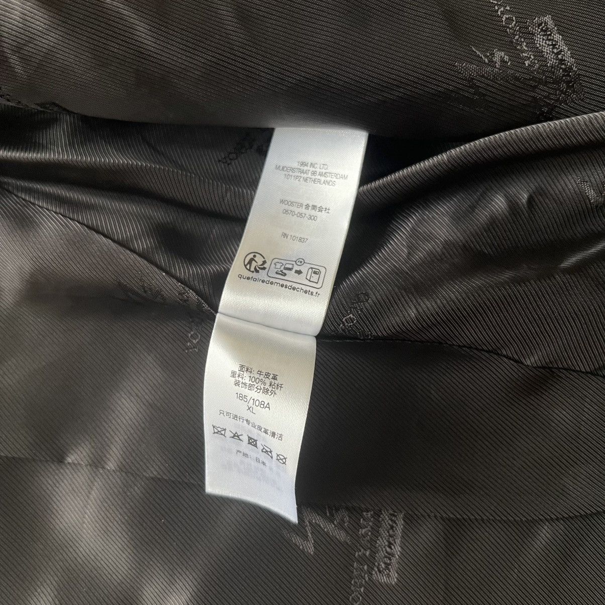 Supreme × Yohji Yamamoto Supreme Y’s by Yohji Yamamoto Leather Jacket Black XL Bladee Size US XL / EU 56 / 4 - 13 Thumbnail