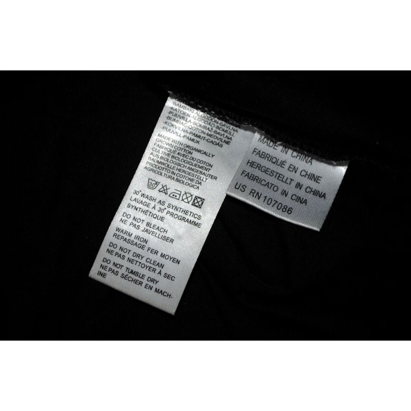 Paul Smith PAUL SMITH MEN'S BLACK GRAPHIC PRINT CREW T-SHIRT XL 100% COTTON Size US XL / EU 56 / 4 - 4 Thumbnail