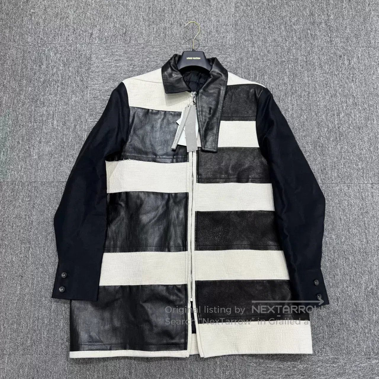 Rick Owens Rick Owens Black White Colorblock Down Coat. Size US M / EU 48-50 / 2 - 1 Thumbnail