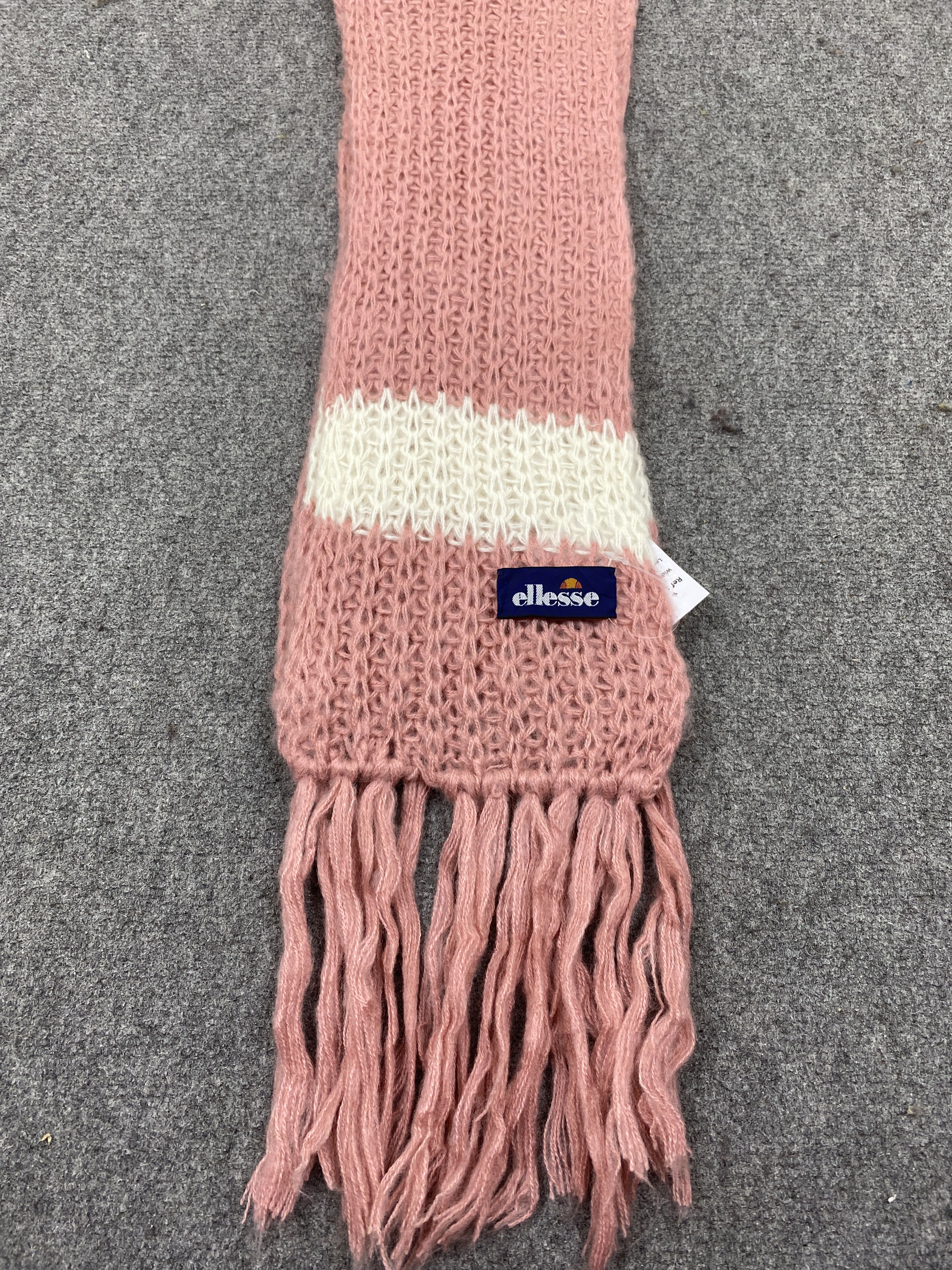 Ellesse Vintage Ellesse Muffler Scarf Neckwear SC0272 Size ONE SIZE - 6 Thumbnail