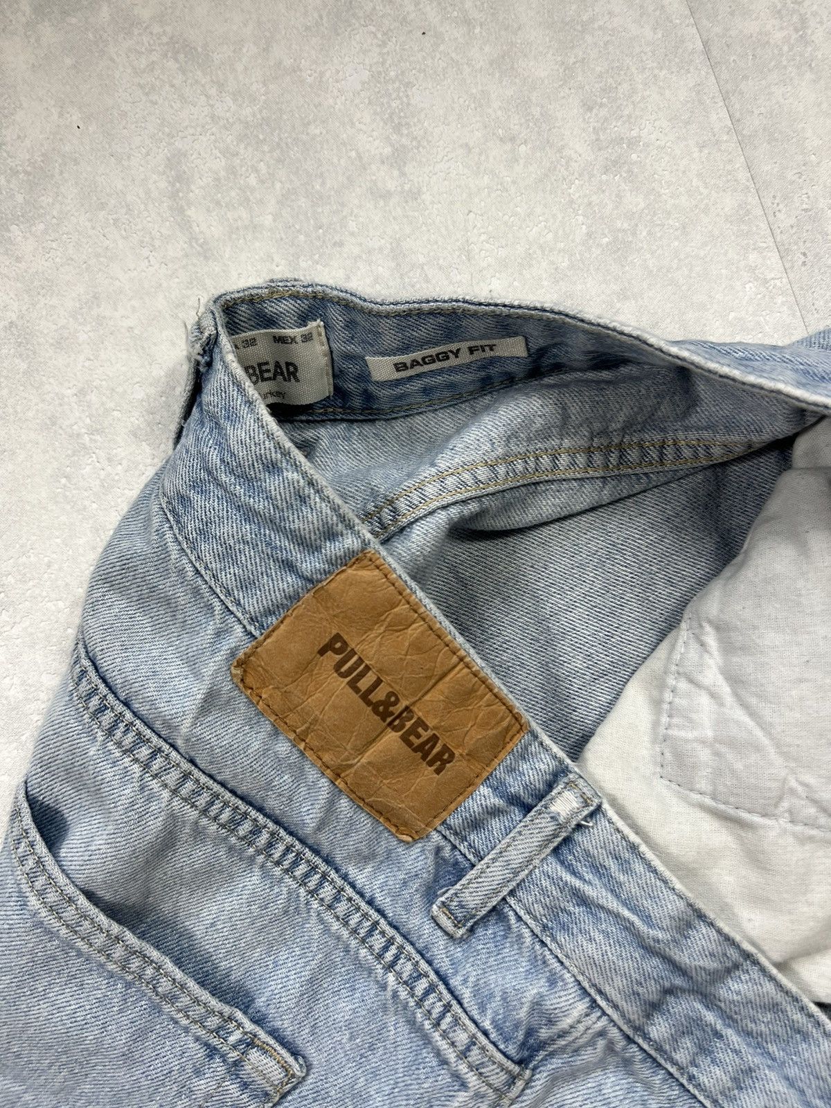 Vintage 00’s VINTAGE PULL AND BEAR RARE BAGGY Y2K HIP HOP JEANS Size US 32 / EU 48 - 11 Thumbnail