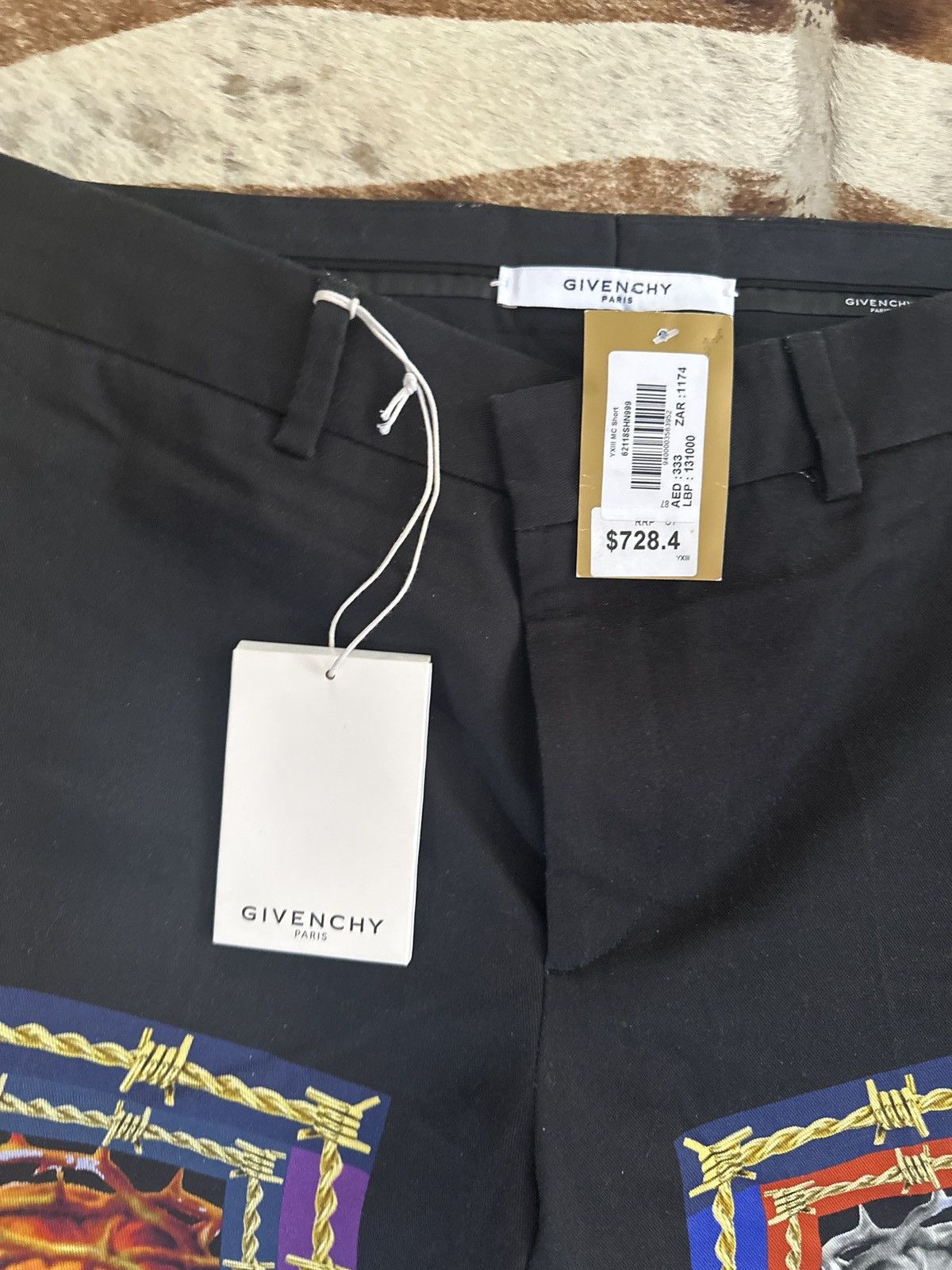Givenchy Givenchy Jesus Shorts Size US 31 - 2 Thumbnail