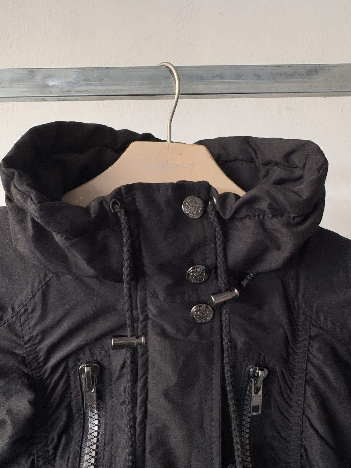 Japanese Brand Japanese Brand Like LGB Wrinkle Hooded Bondage Padded Jacket Size US L / EU 52-54 / 3 - 6 Thumbnail