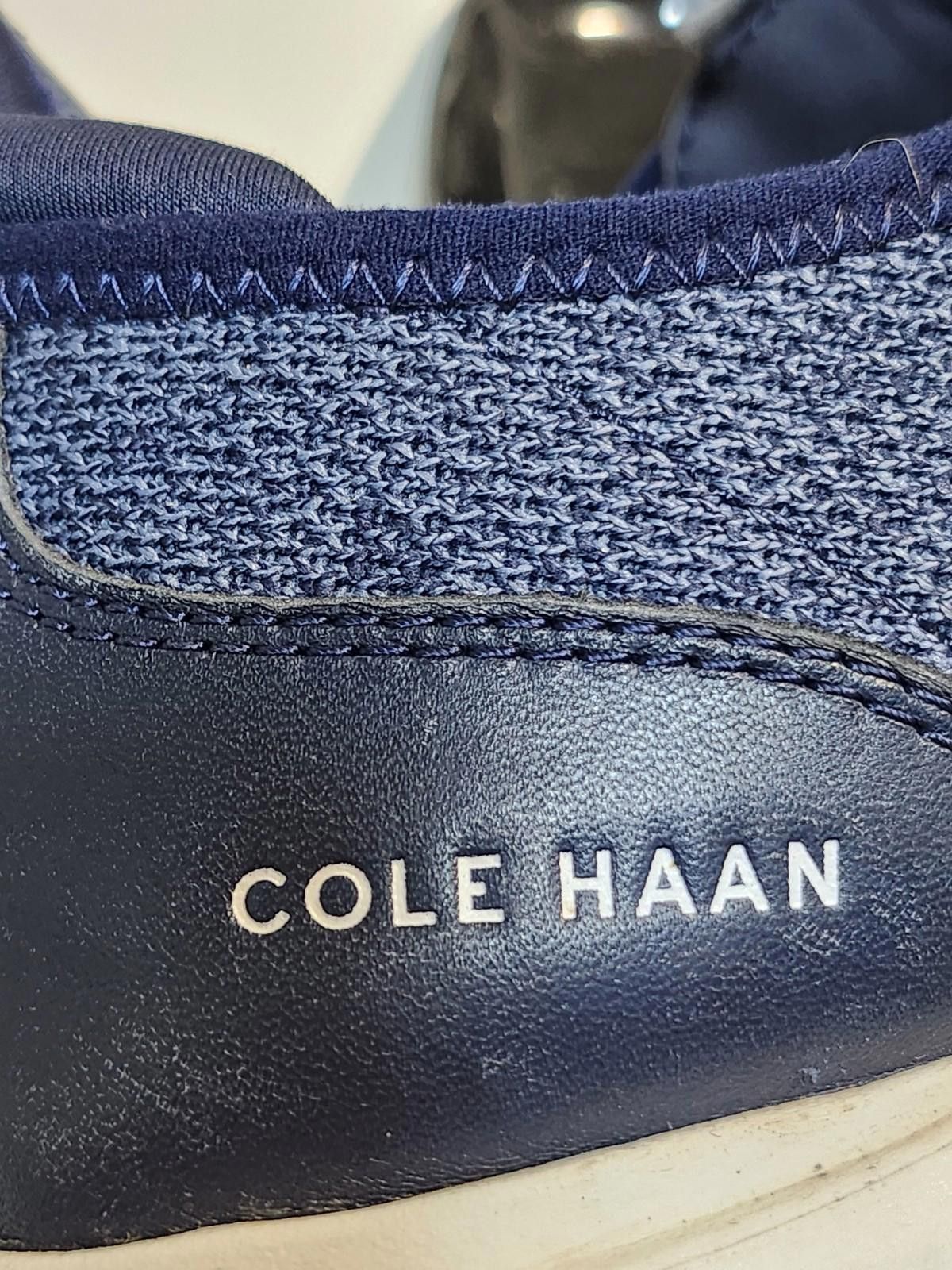 Cole Haan Cole Haan Men's Size 13 M Navy Blue Knit Oxford Sneakers Size US 13 / EU 46 - 8 Thumbnail
