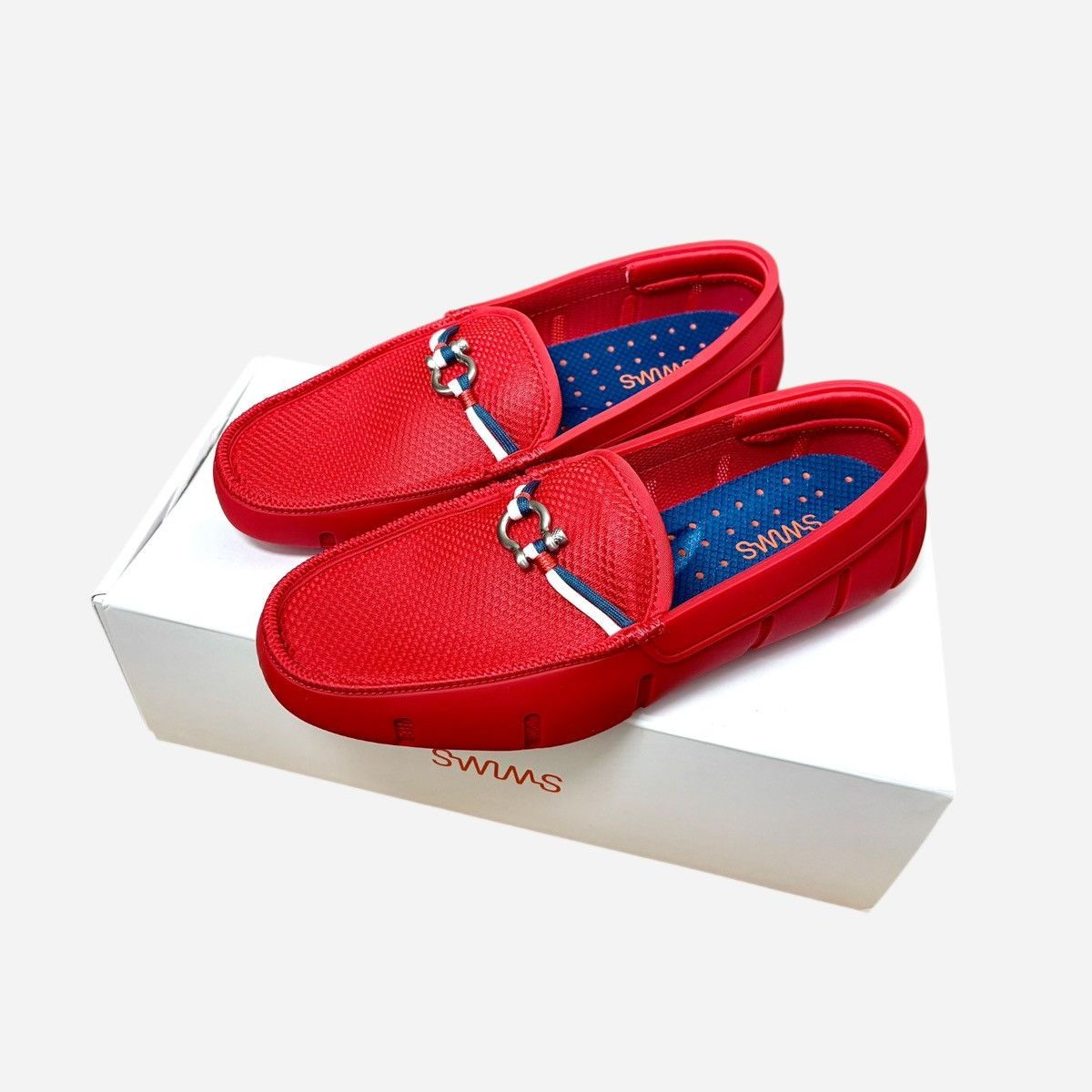 Swims Swims Unisex Wide Fit Riva Red Women’s sz 9 / Men’s Sz 7 Size US 9 / IT 39 - 4 Thumbnail