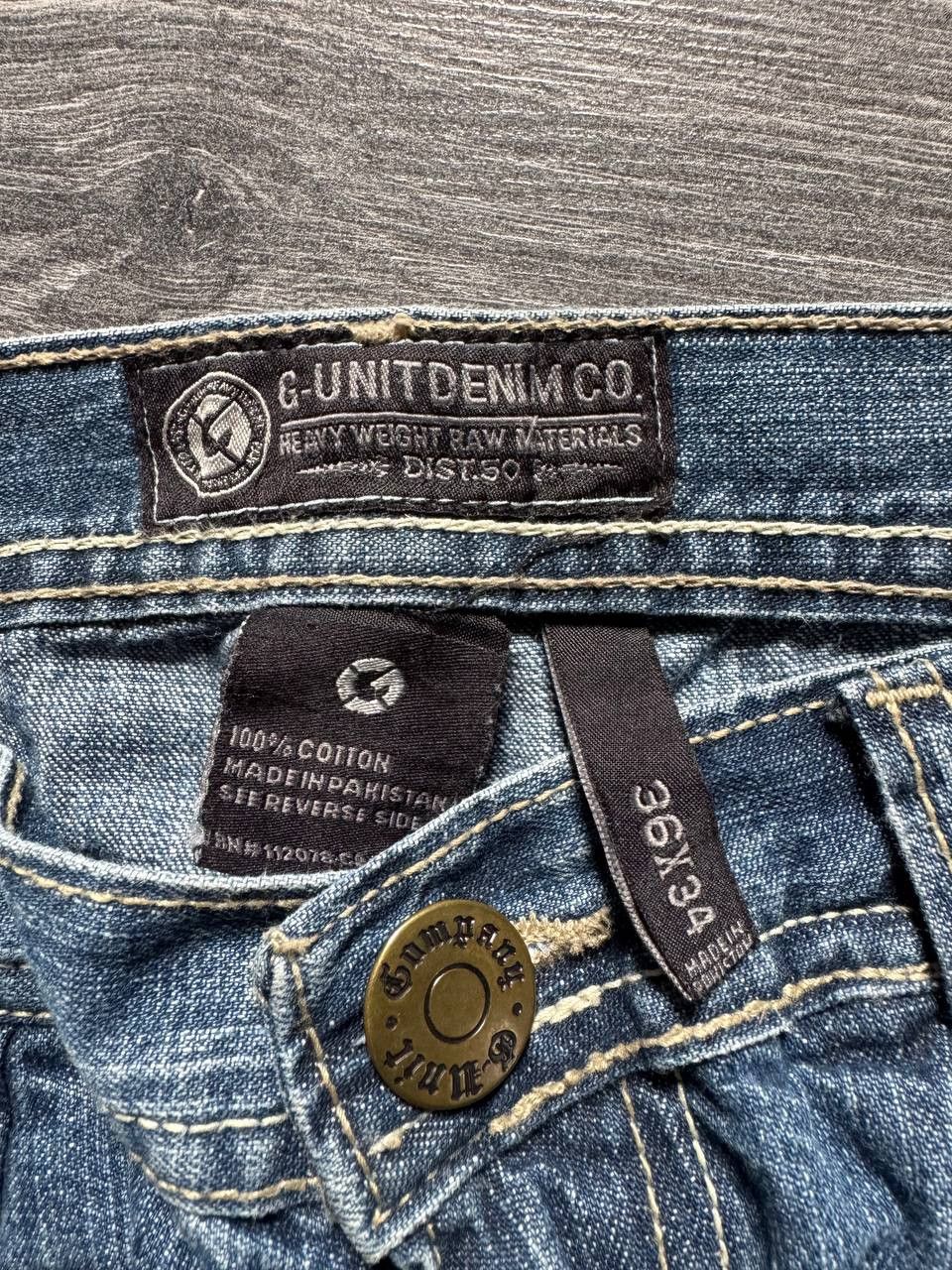 G-Unit Vintage G-Unit Denim Jeans Hip Hop Skateboards Baggy Jeans Size US 36 / EU 52 - 7 Thumbnail
