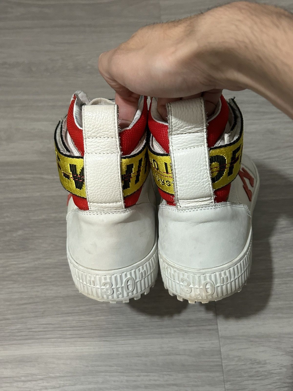 Off-White Virgil Abloh Off-White 3.0 High Arrows Sneaker Size 9 Size US 9 / EU 42 - 5 Thumbnail
