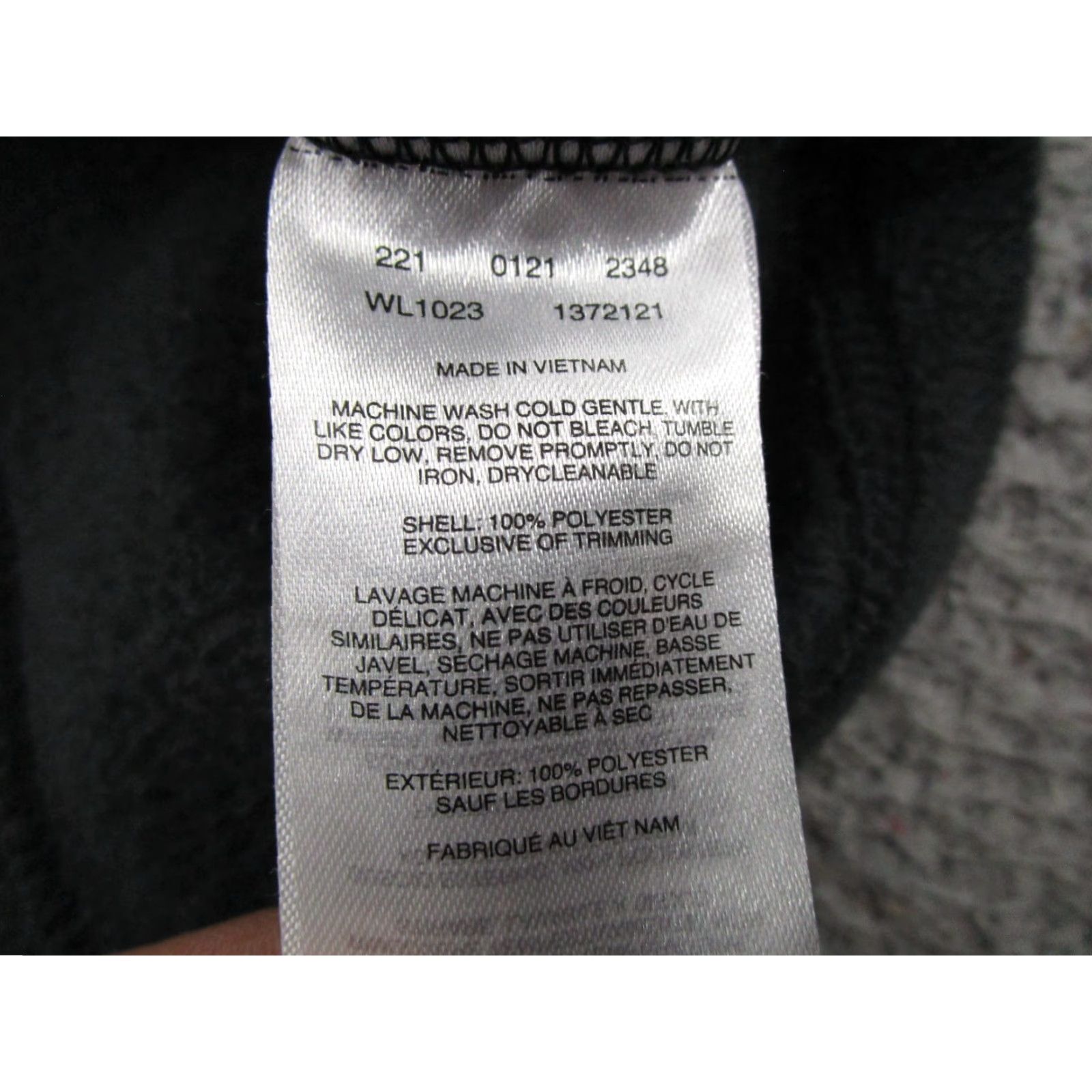 Vintage Columbia Vest Full Zip Black Fleece XL Womens Winter Fall Size XL Solid Polyester Lining Regular Style Basic Jacket Outdoor Womens Size XL / US 12-14 / IT 48-50 - 3 Thumbnail