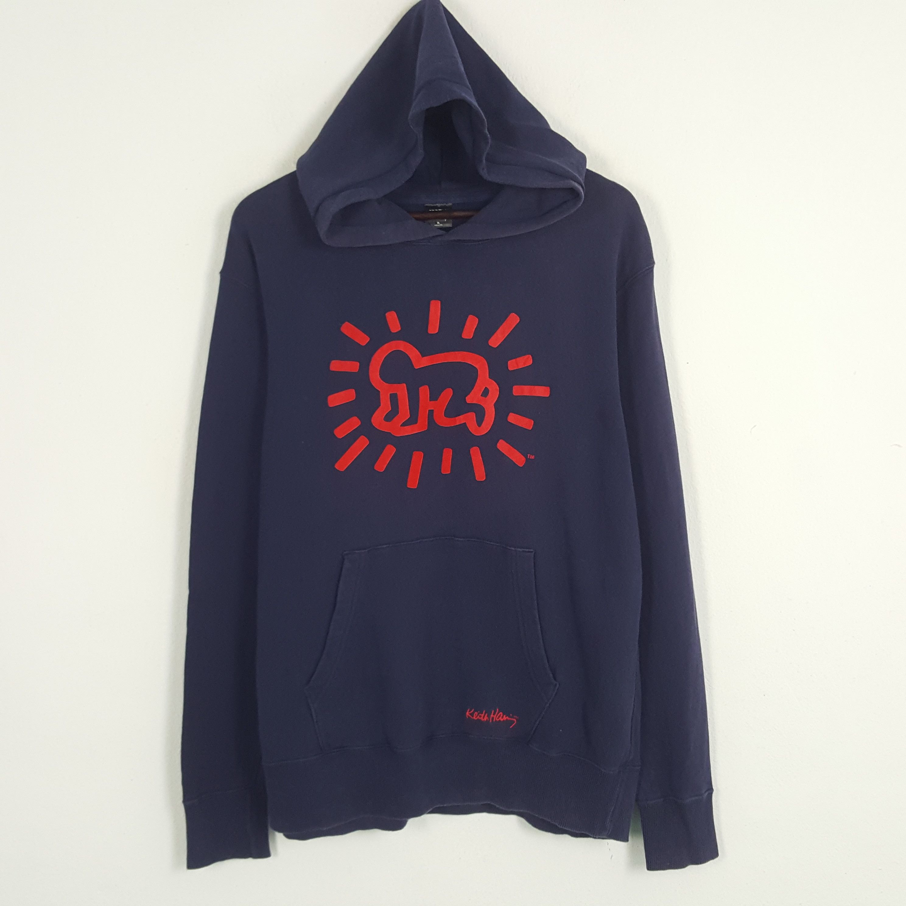 Keith Haring × Uniqlo × Vintage Vintage Keith Haring Sweatshirt Hoodies Size US L / EU 52-54 / 3 - 1 Thumbnail
