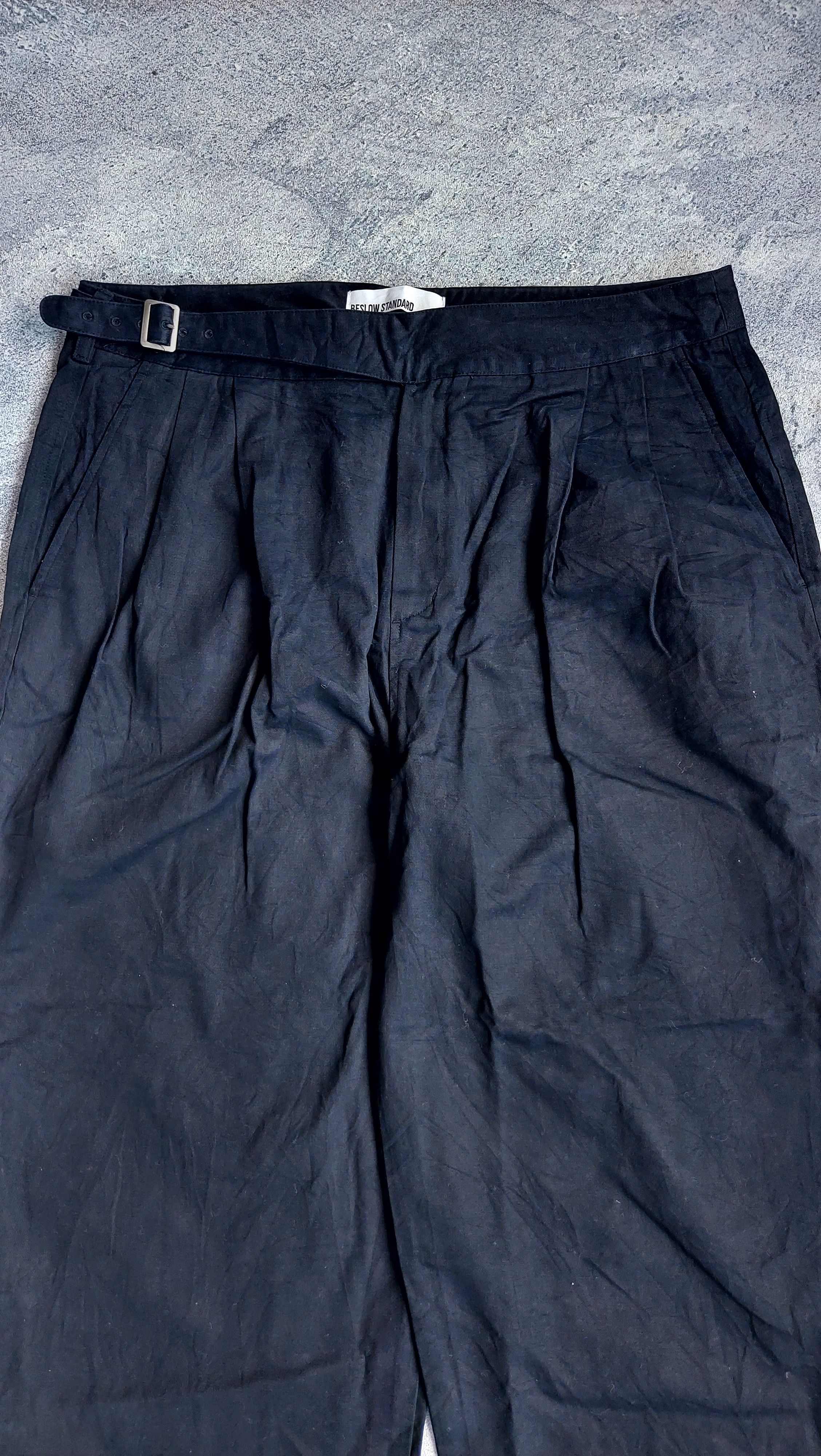 Ghurka × Japanese Brand × Vintage 💥Beslow Gurkha Pants Black Size US 34 / EU 50 - 4 Thumbnail
