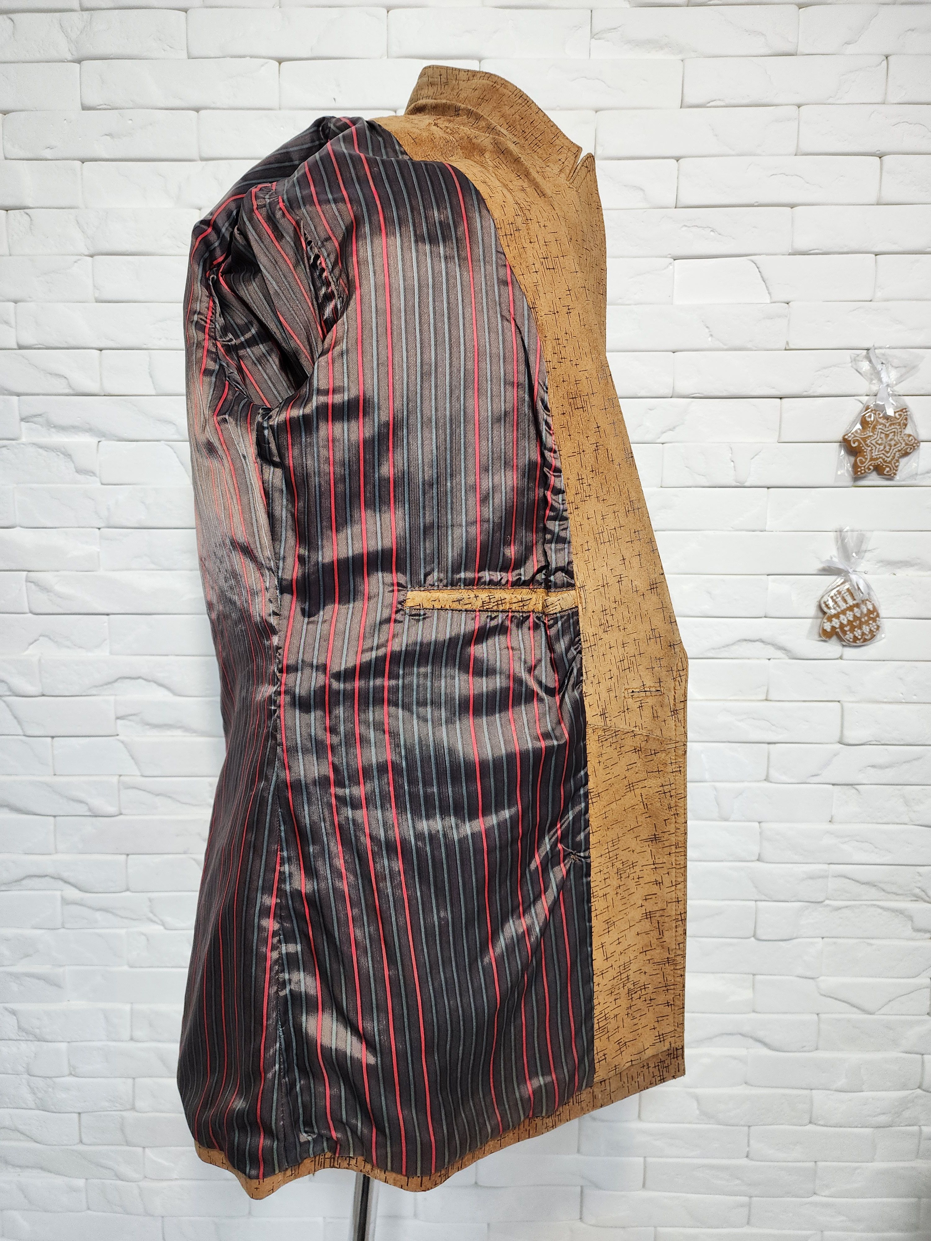 Other Brown Women's Suede Leather Jacket: Size XL / US 12-14 / IT 48-50 - 8 Thumbnail