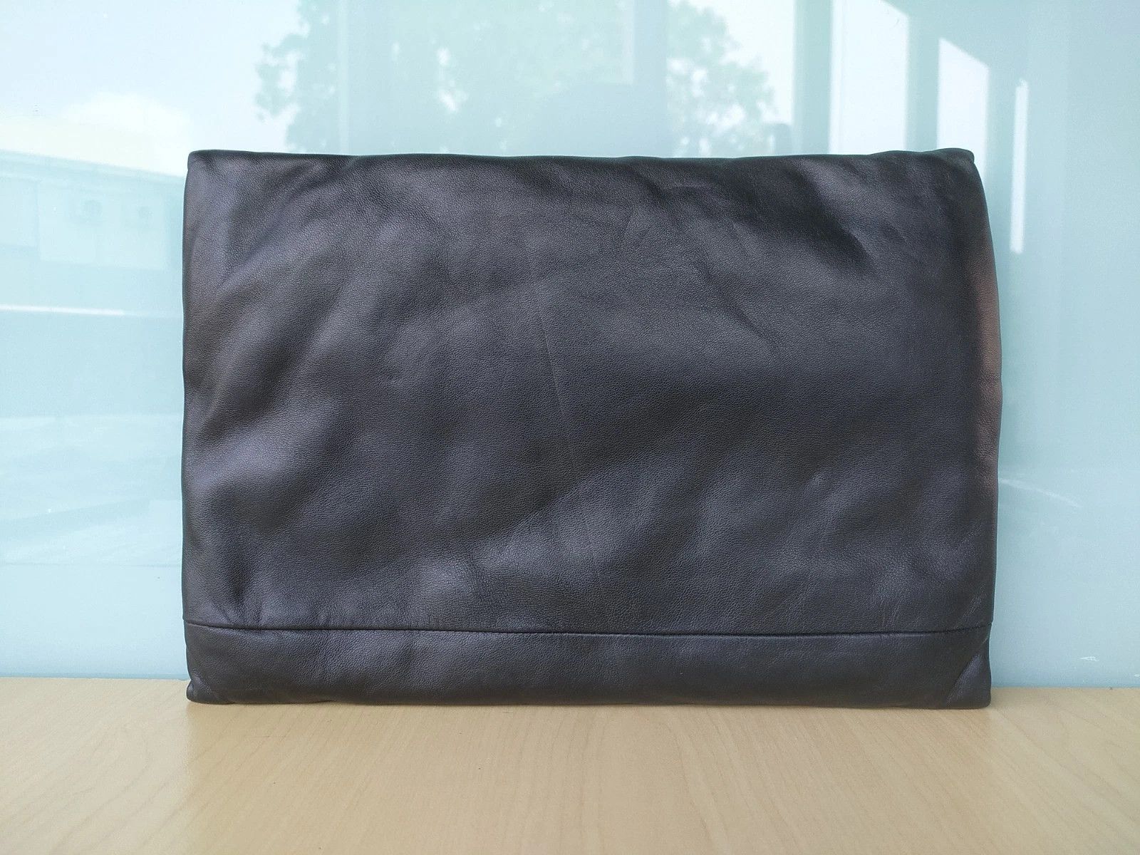 Allsaints ALLSAINTS Women's Leather AMALIA Clutch FTP - 8027 Size ONE SIZE - 4 Thumbnail