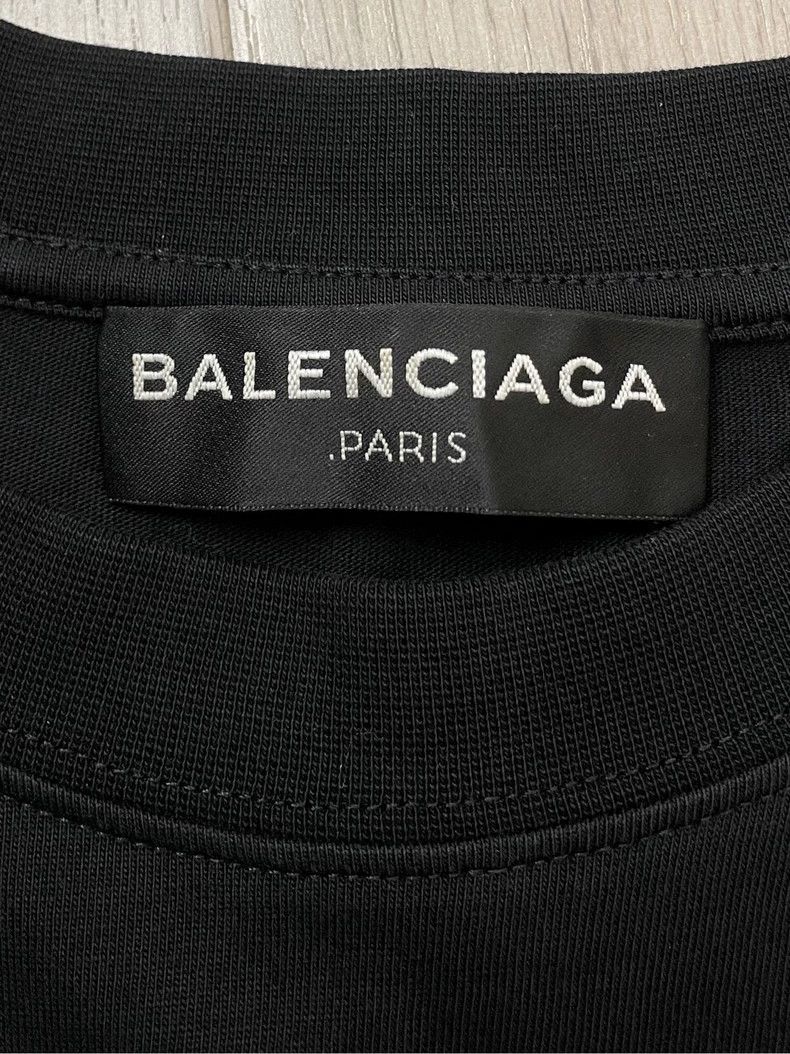 Balenciaga Balenciaga Black Night Print Short Sleeve T-Shirt 2502-Next Size US S / EU 44-46 / 1 - 5 Thumbnail