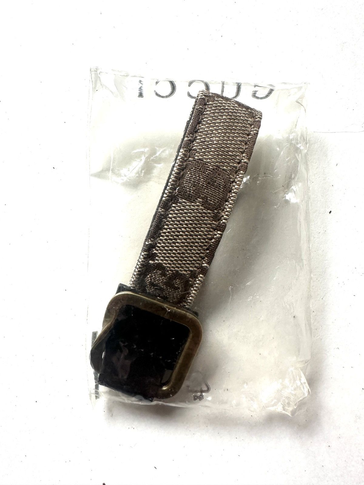 Gucci 🔥Vintage Gucci Classic GG Canvas and Leather Keychain NIB🔥 Size ONE SIZE - 1 Thumbnail