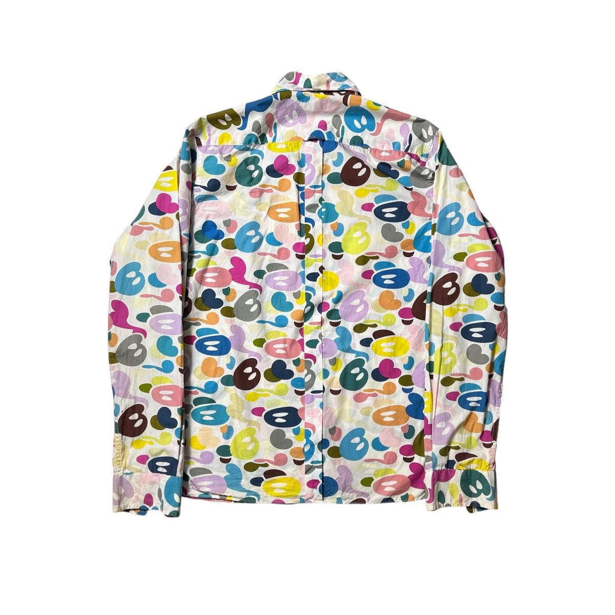 Bape Baby Milo Bape Multi Color Camo Long Sleeve Shirt Size US M / EU 48-50 / 2 - 2 Thumbnail