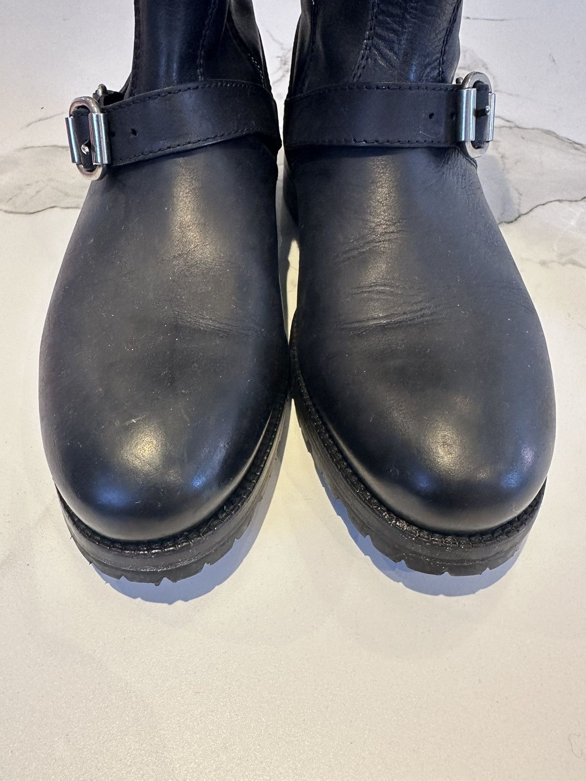Jimmy Choo Jimmy Choo Black Biker Boots size 42 Size US 8 / EU 41 - 8 Thumbnail