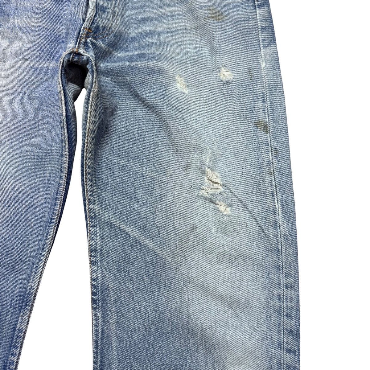 Levi's Vintage 90s Levis 501xx Distressed Cropped Jeans Size US 34 / EU 50 - 7 Thumbnail