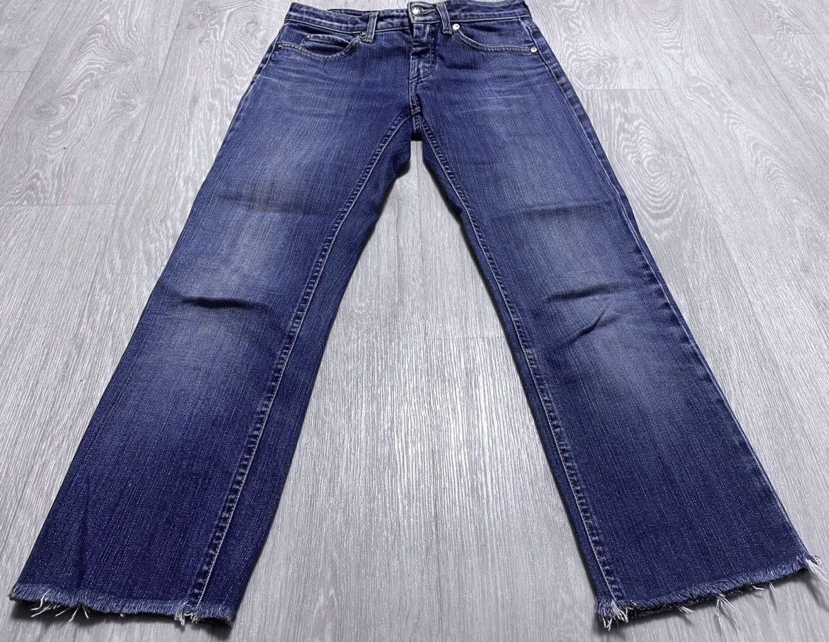 Acne Studios Vtg Acne Action Jeans Hep Pure Stonewash Fringed Denim AAJ Size 27" / US 4 / IT 40 - 8 Thumbnail