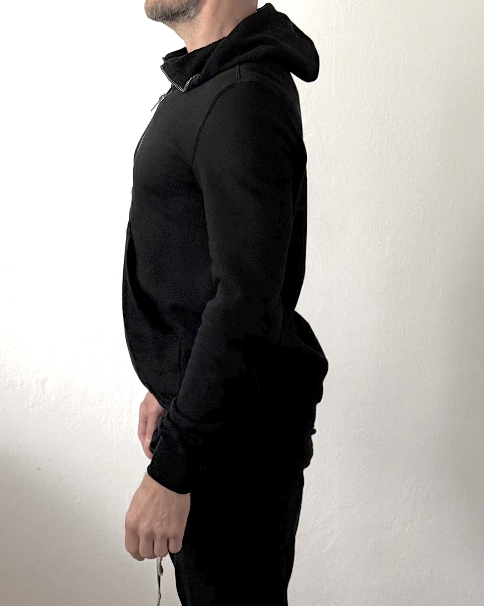 Rick Owens Drkshdw Rick Owens Gimp Mask Zip Hoodie Black Size M Size US M / EU 48-50 / 2 - 5 Thumbnail