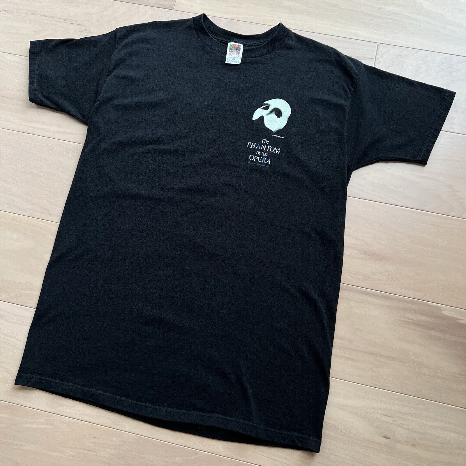 Vintage Vintage Phantom Of The Opera Shirt XL Black 90s Musical Size US XL / EU 56 / 4 - 7 Thumbnail