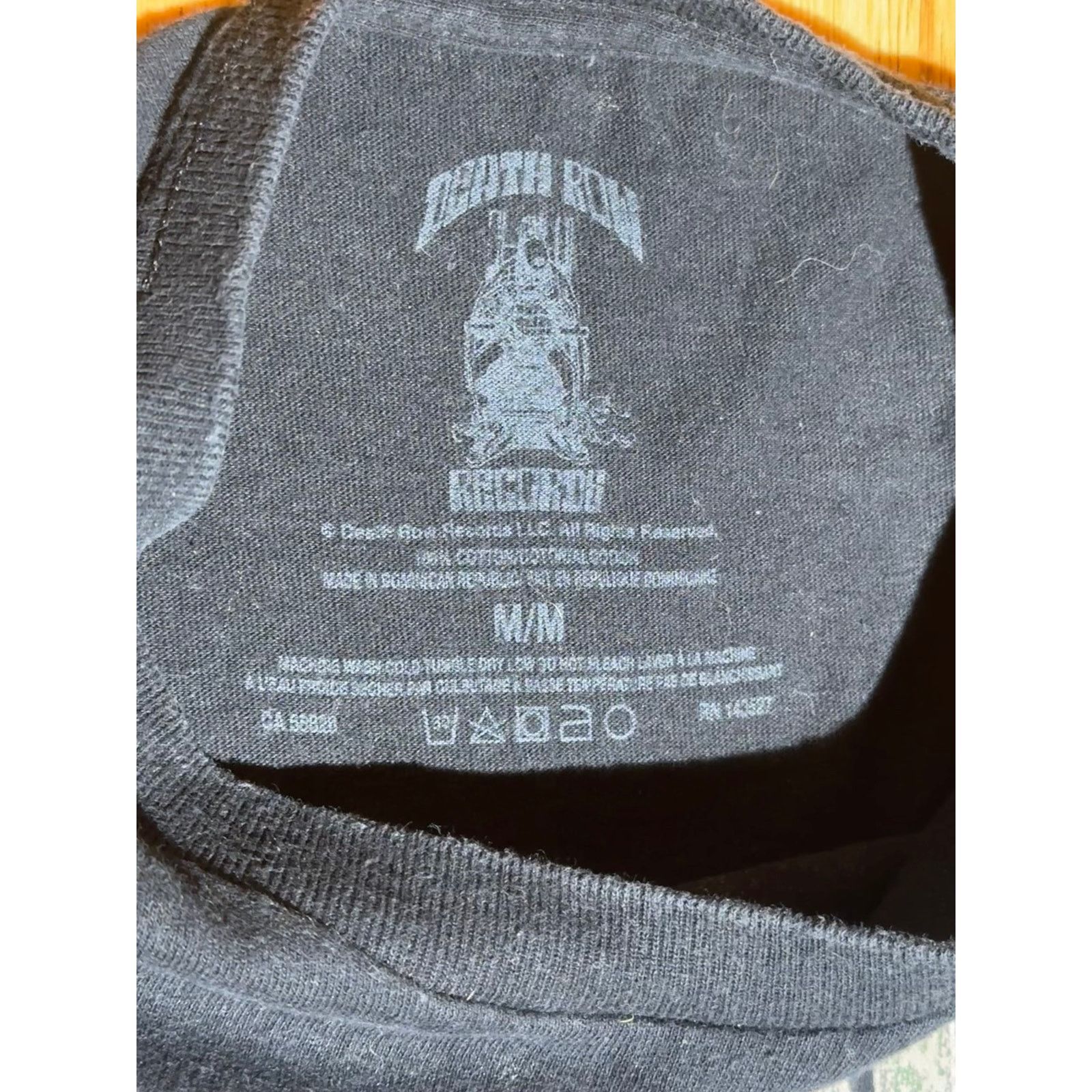 Death Row Records Black Death Row Records Marihuana Print Tshirt Size medium Size US M / EU 48-50 / 2 - 7 Thumbnail