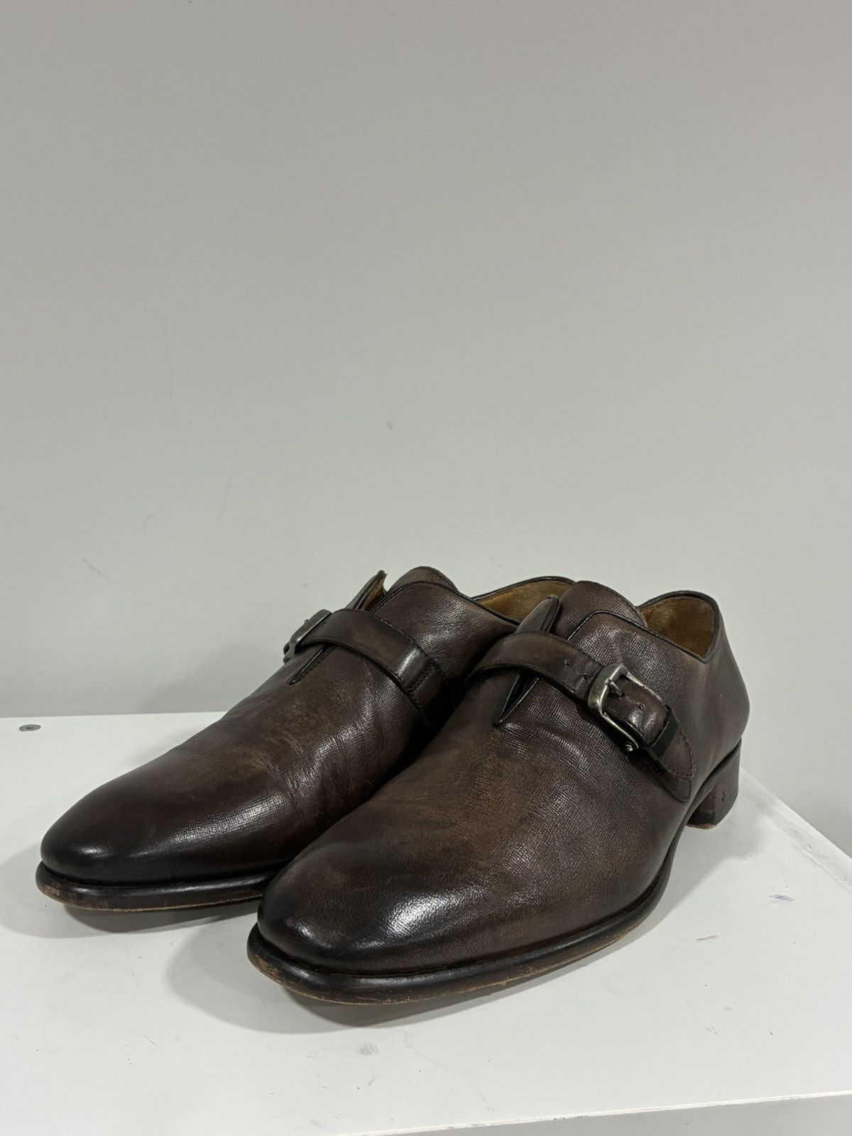 John Varvatos Eldridge Buckle Oxford 11.5 Size US 11.5 / EU 44-45 - 6 Thumbnail