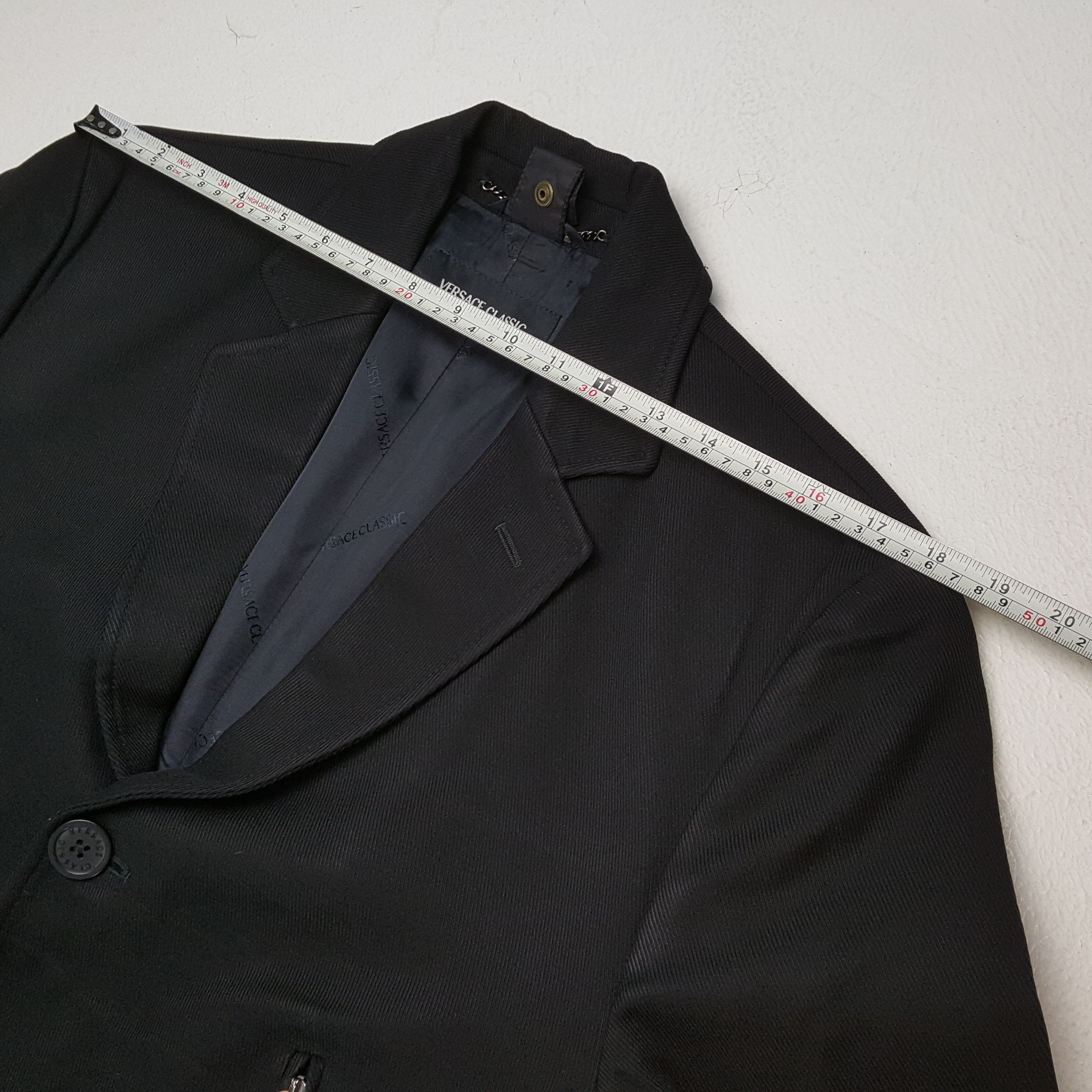 Versace × Vintage Vintage VERSACE CLASSIC Italian Fashion Brand Blazer Size 36R - 4 Thumbnail