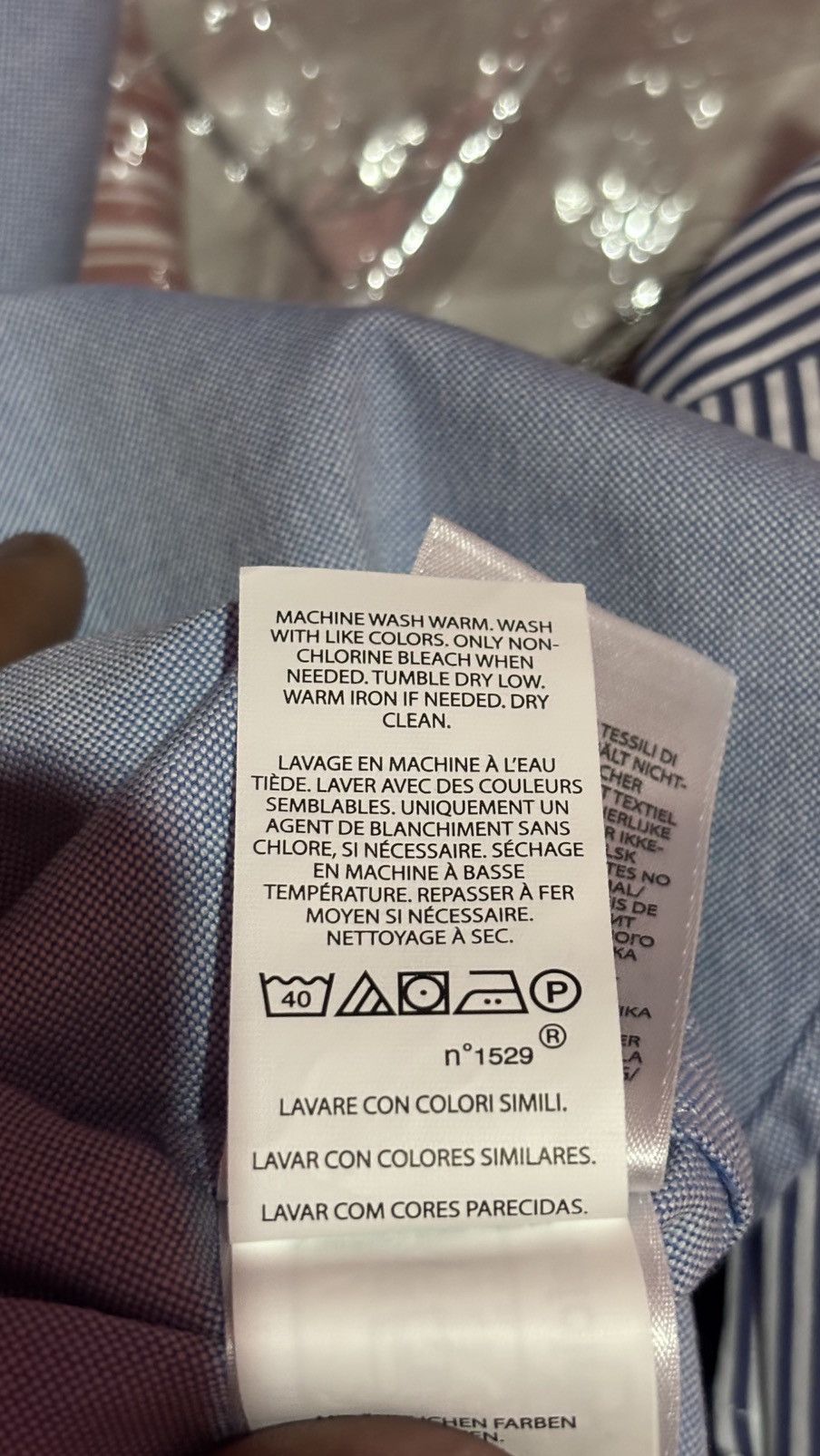 Polo Ralph Lauren Ralp Lauren shirt blue oxford Size S / US 4 / IT 40 - 5 Thumbnail